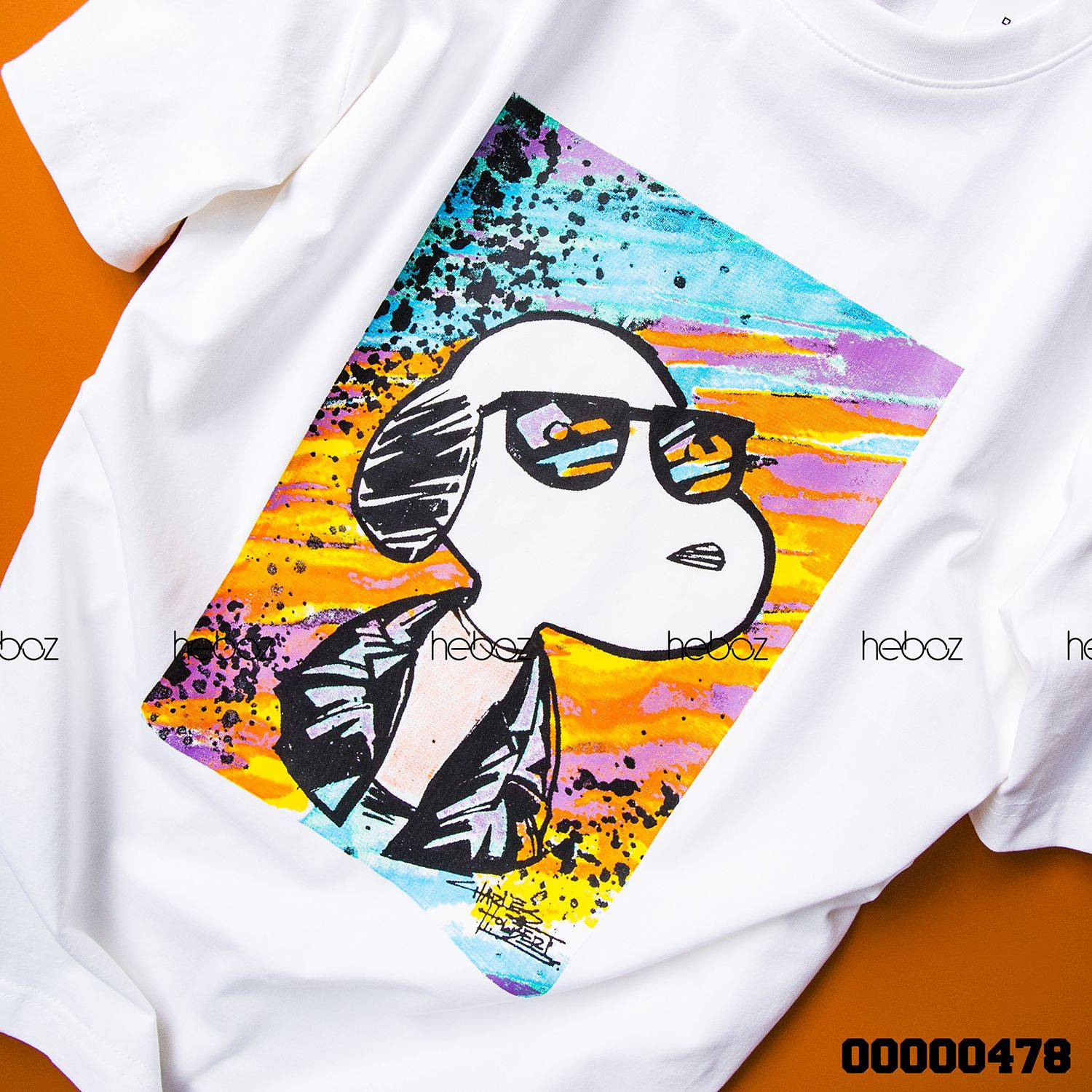 Áo thun Heboz print 5M 1