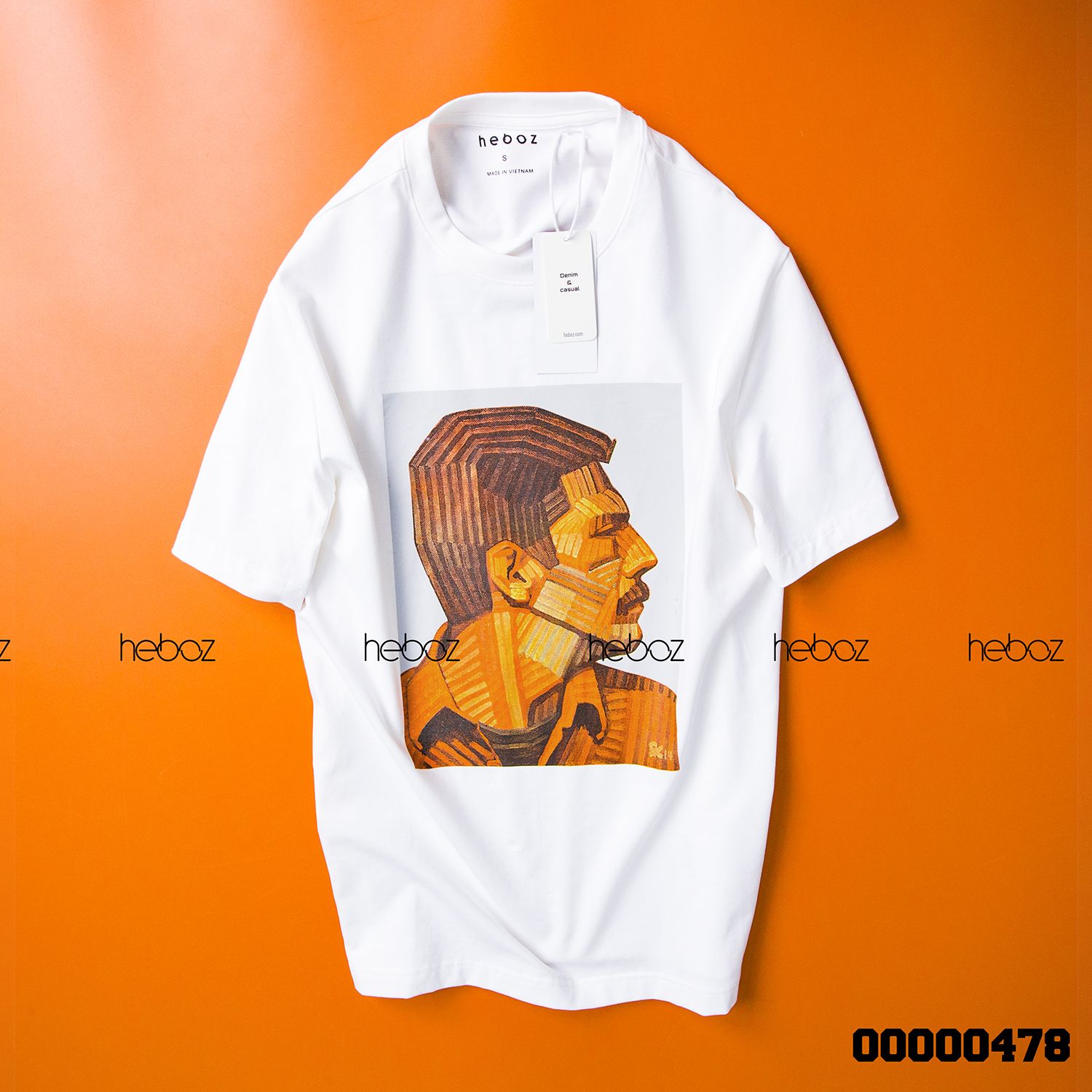 Áo thun Heboz print 5M 1