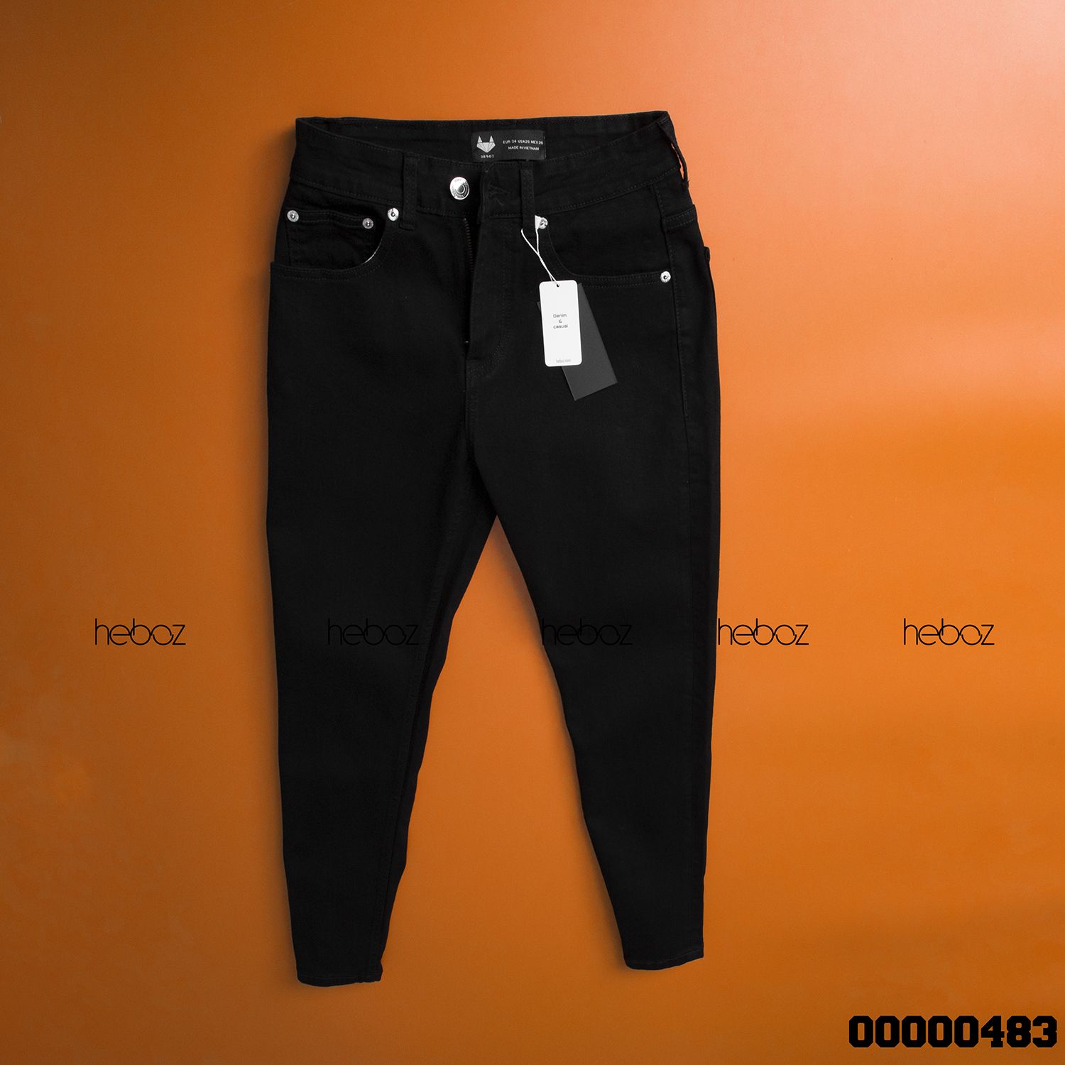 Quần jean HB slim 013 (đen)
