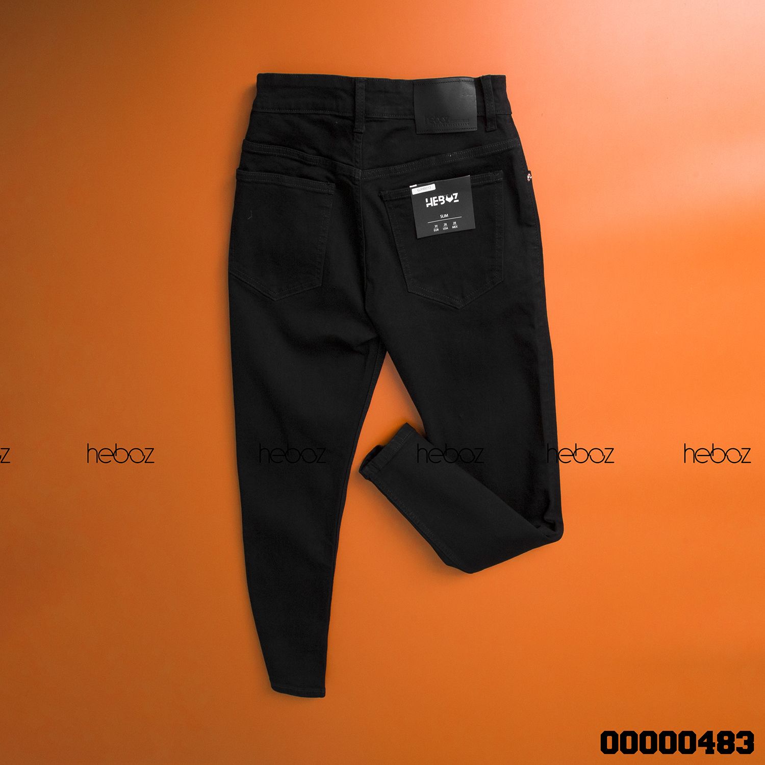 Quần jean HB slim 013 (đen)