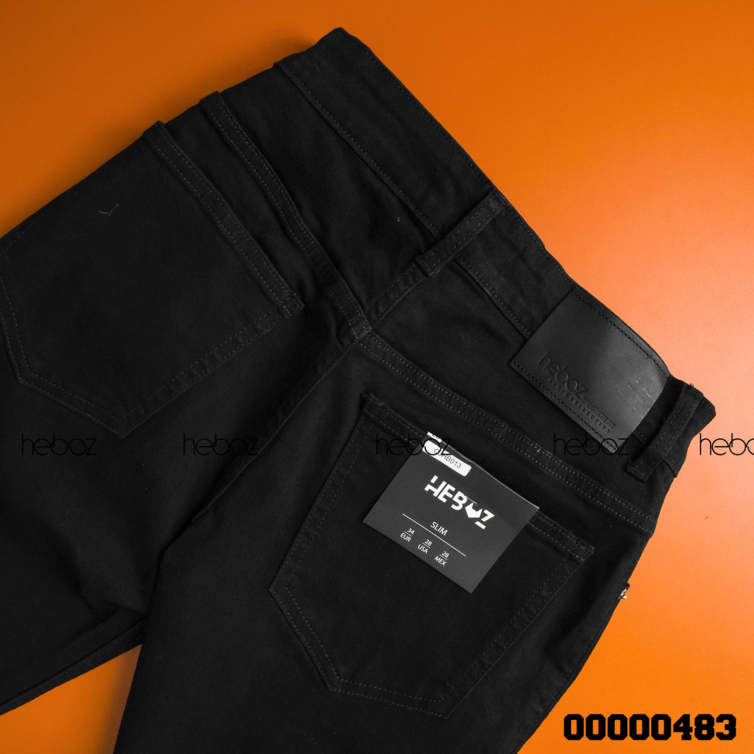 Quần jean HB slim 013 (đen)