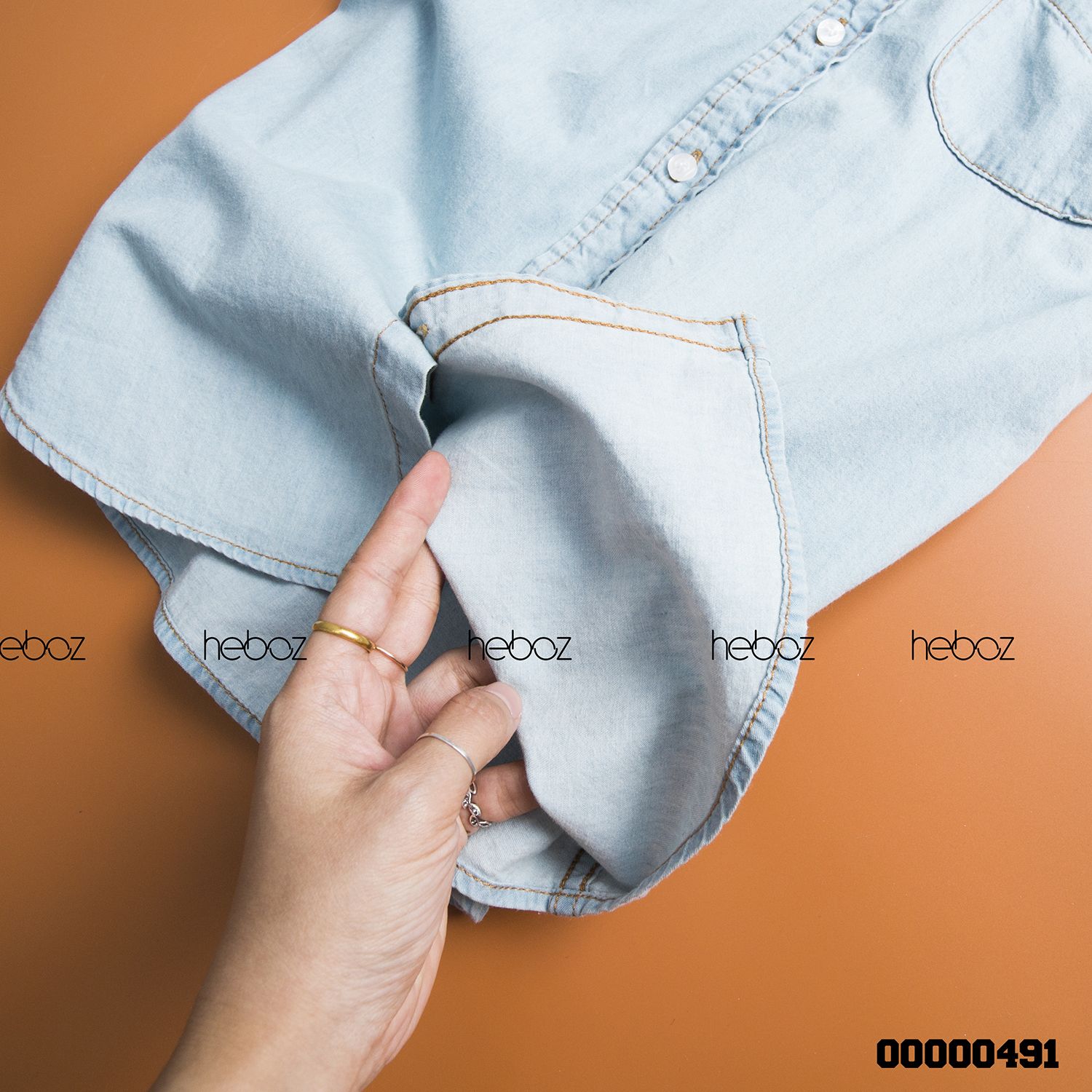 Áo denim NT HB 3M