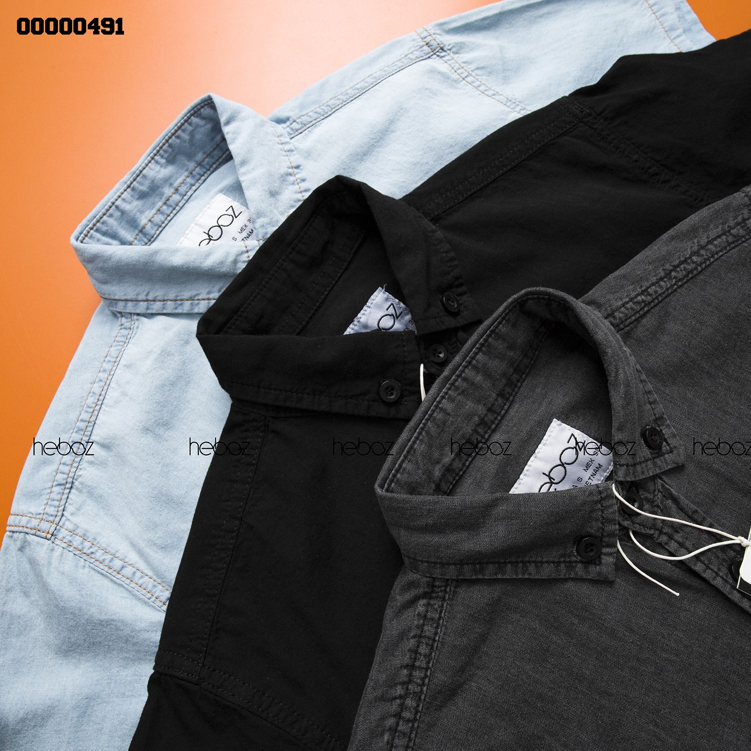 Áo denim NT HB 3M