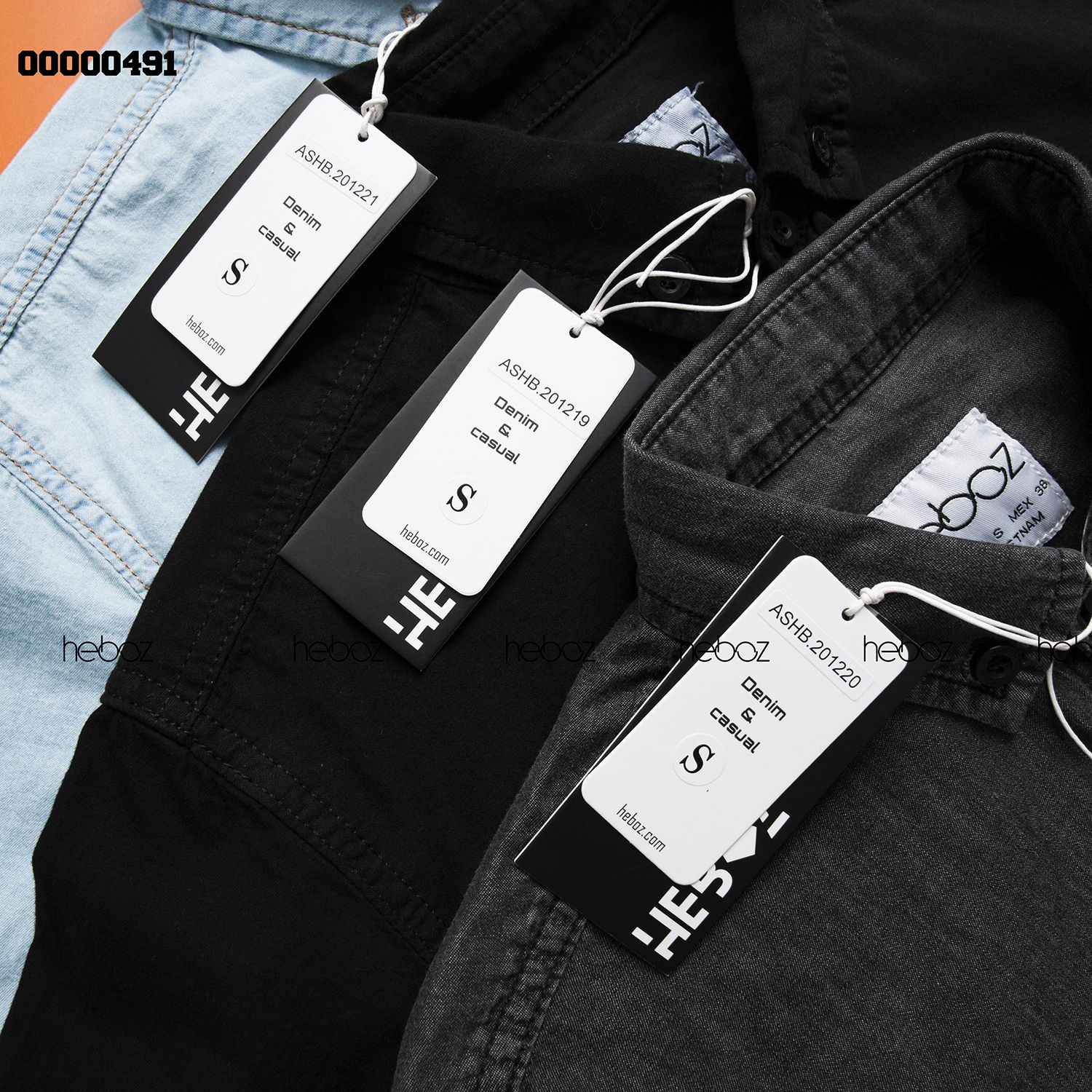 Áo denim NT HB 3M