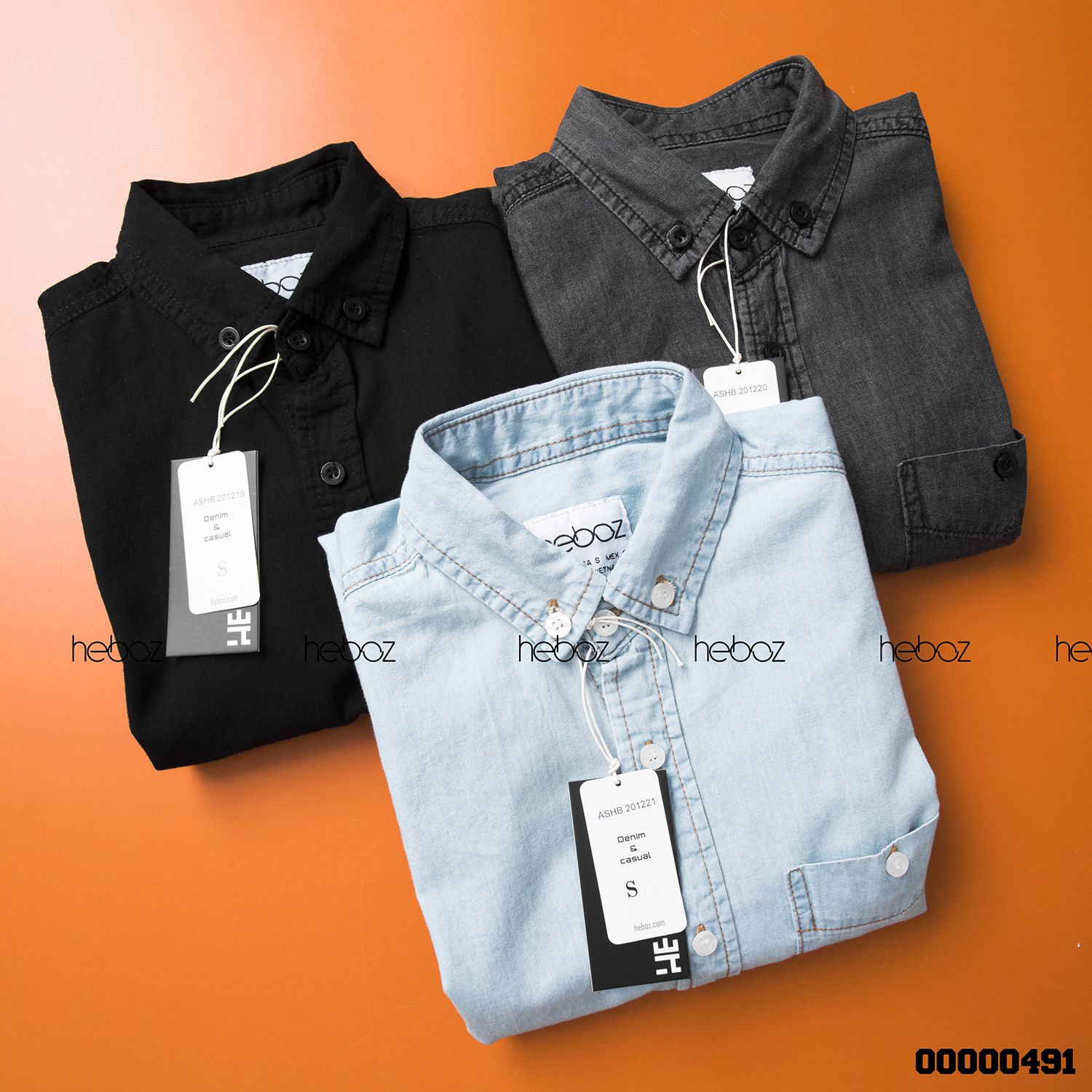 Áo denim NT HB 3M