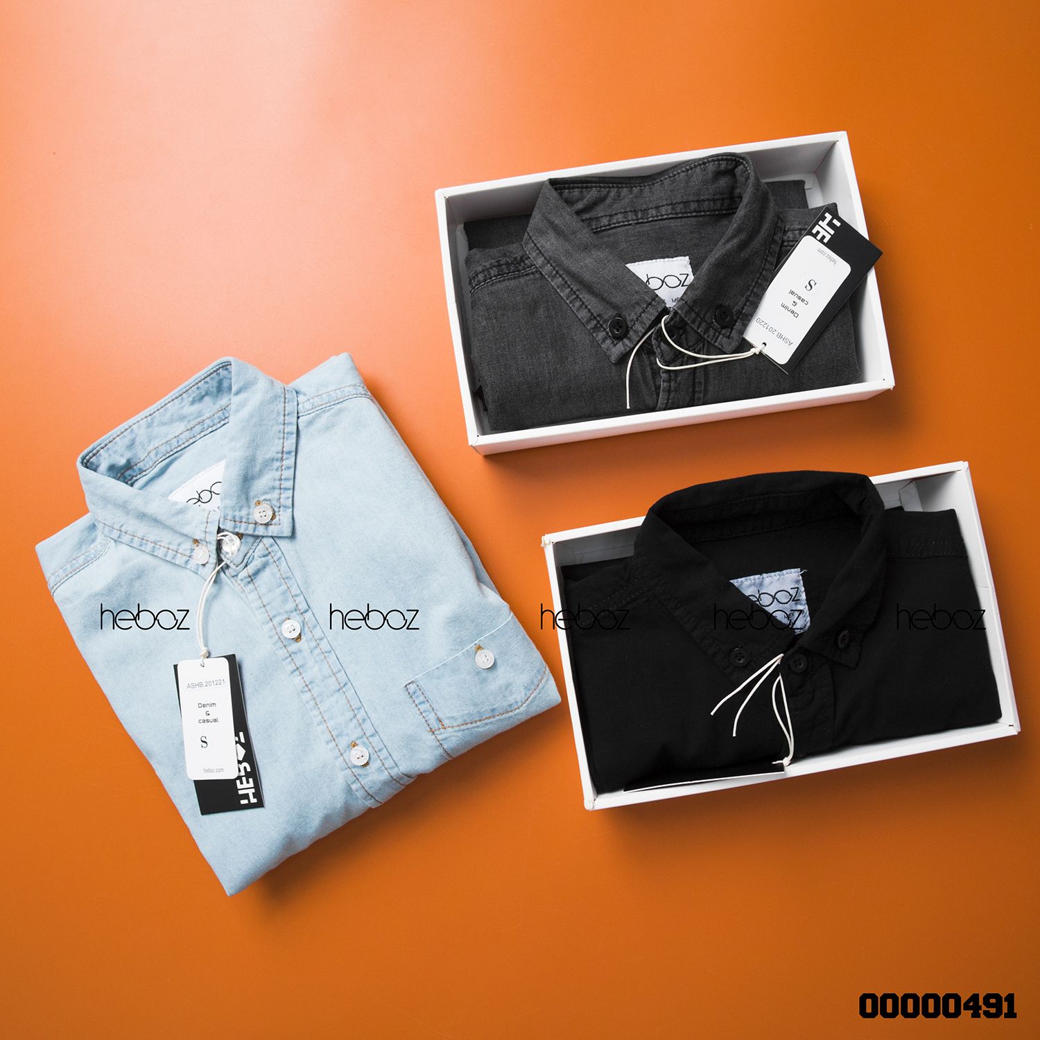 Áo denim NT HB 3M
