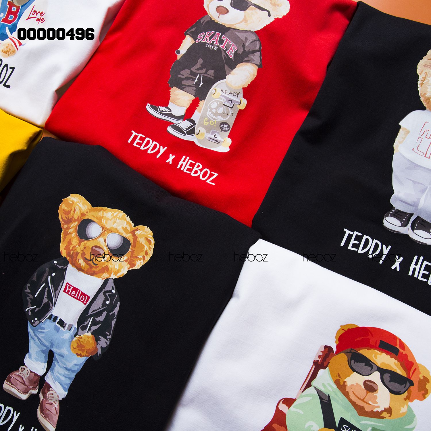 Áo thun HeBoz teddy 6M