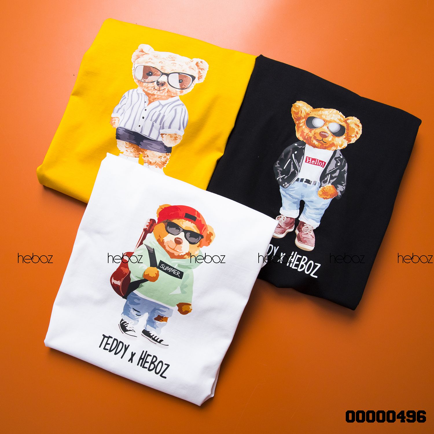 Áo thun HeBoz teddy 6M
