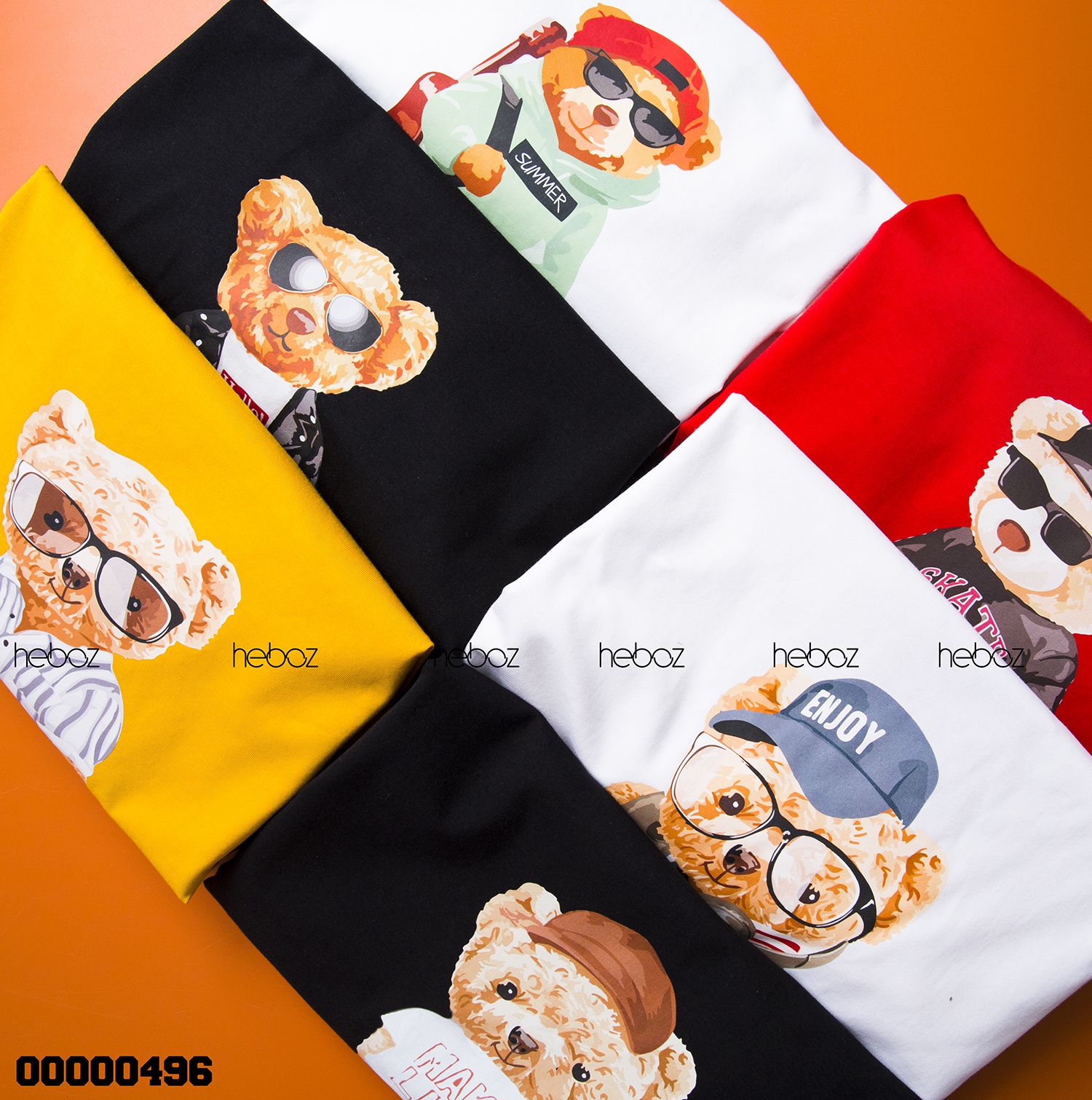 Áo thun HeBoz teddy 6M