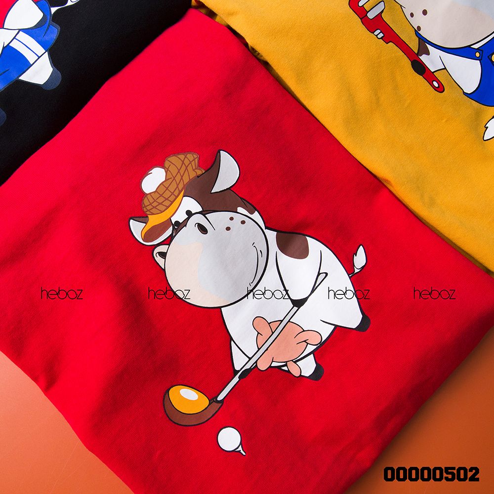 Áo thun HEBOZ buffalo 4M