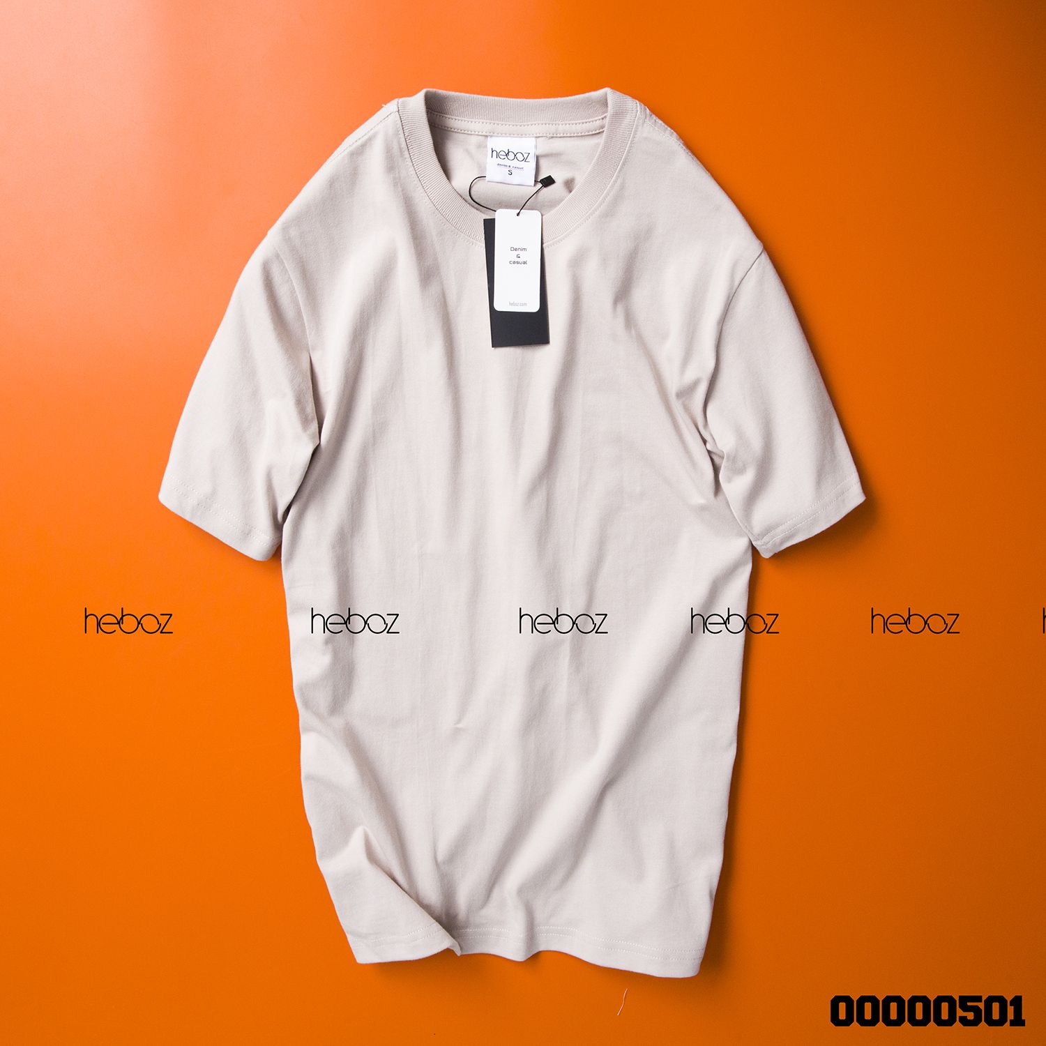 Áo thun HEBOZ trơn 5M(cotton khô)