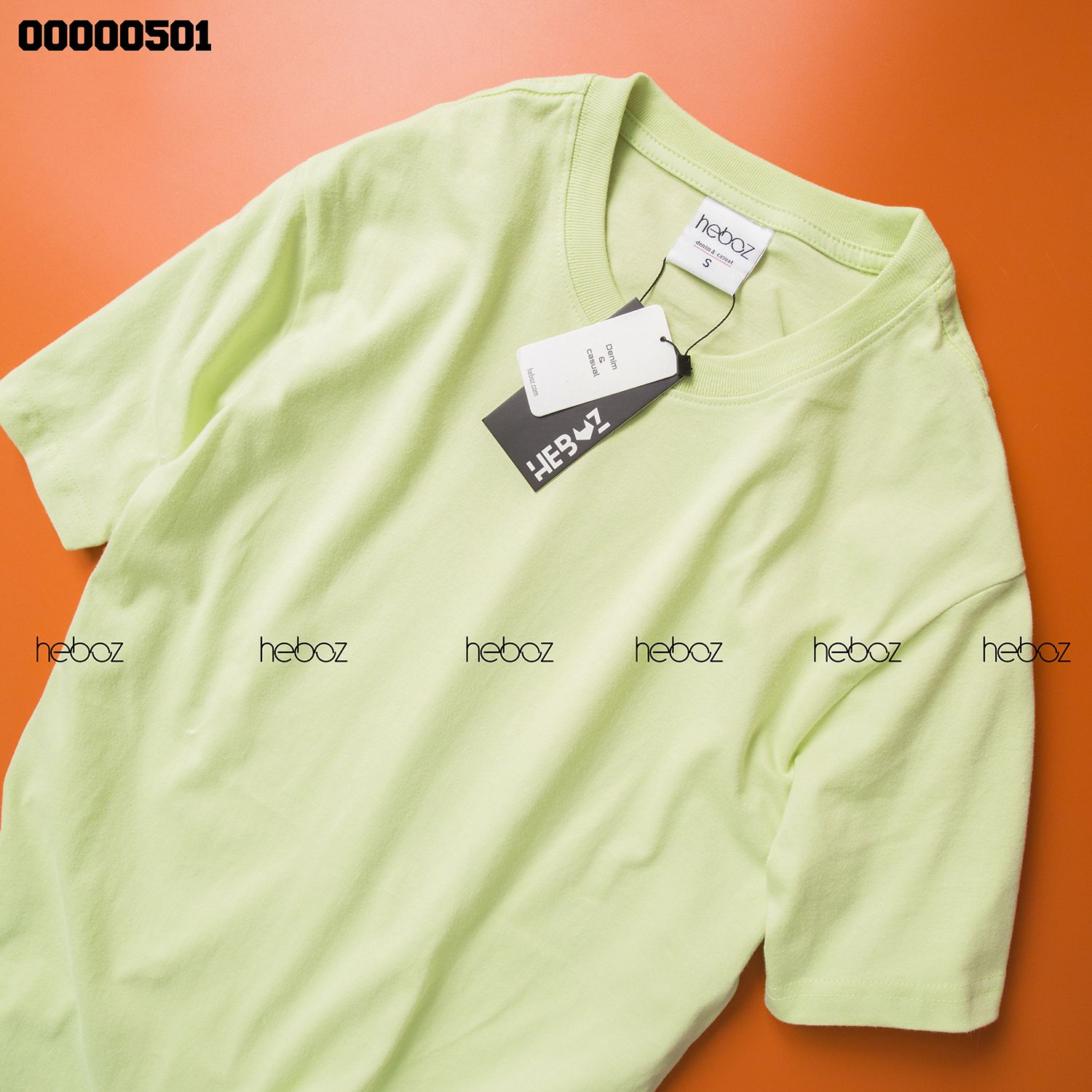 Áo thun HEBOZ trơn 5M(cotton khô)