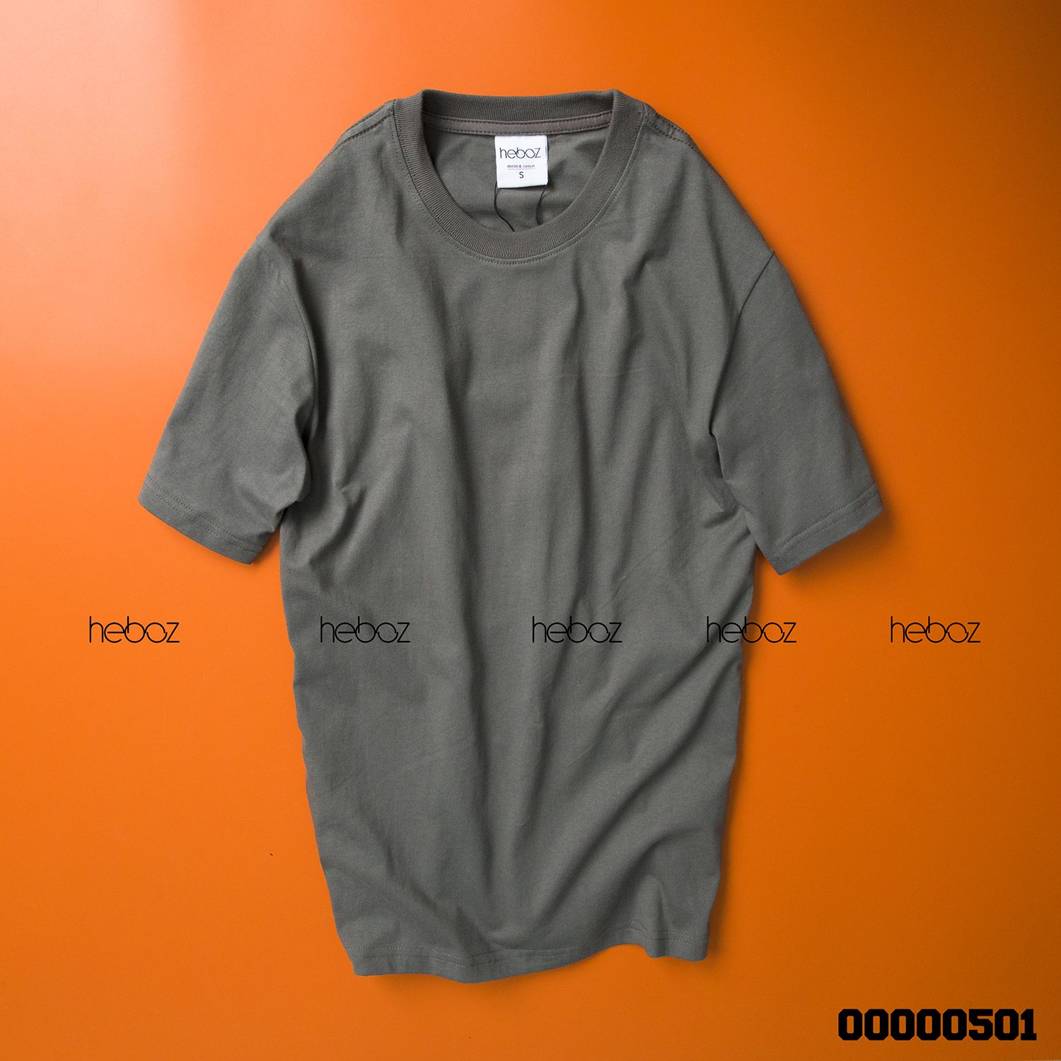 Áo thun HEBOZ trơn 5M(cotton khô)