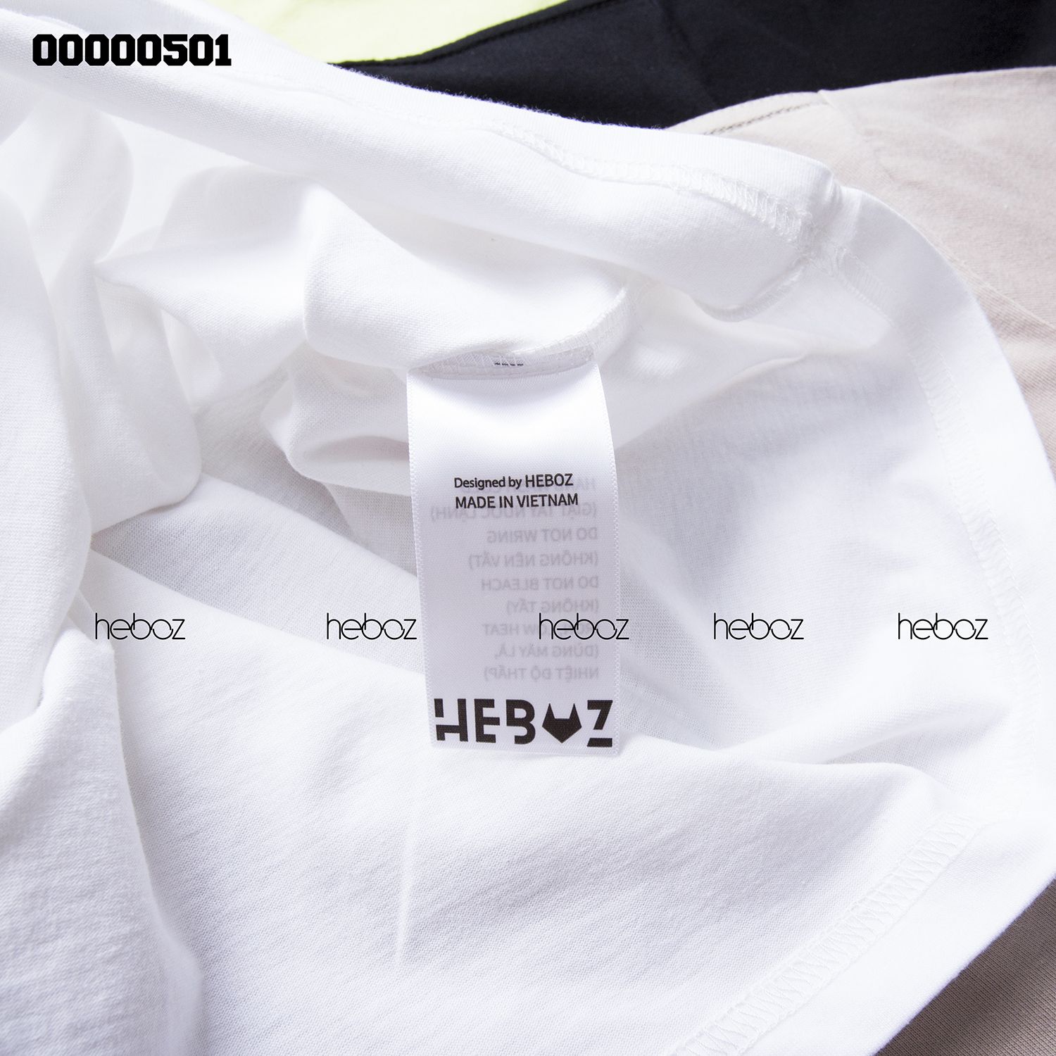 Áo thun HEBOZ trơn 5M(cotton khô)