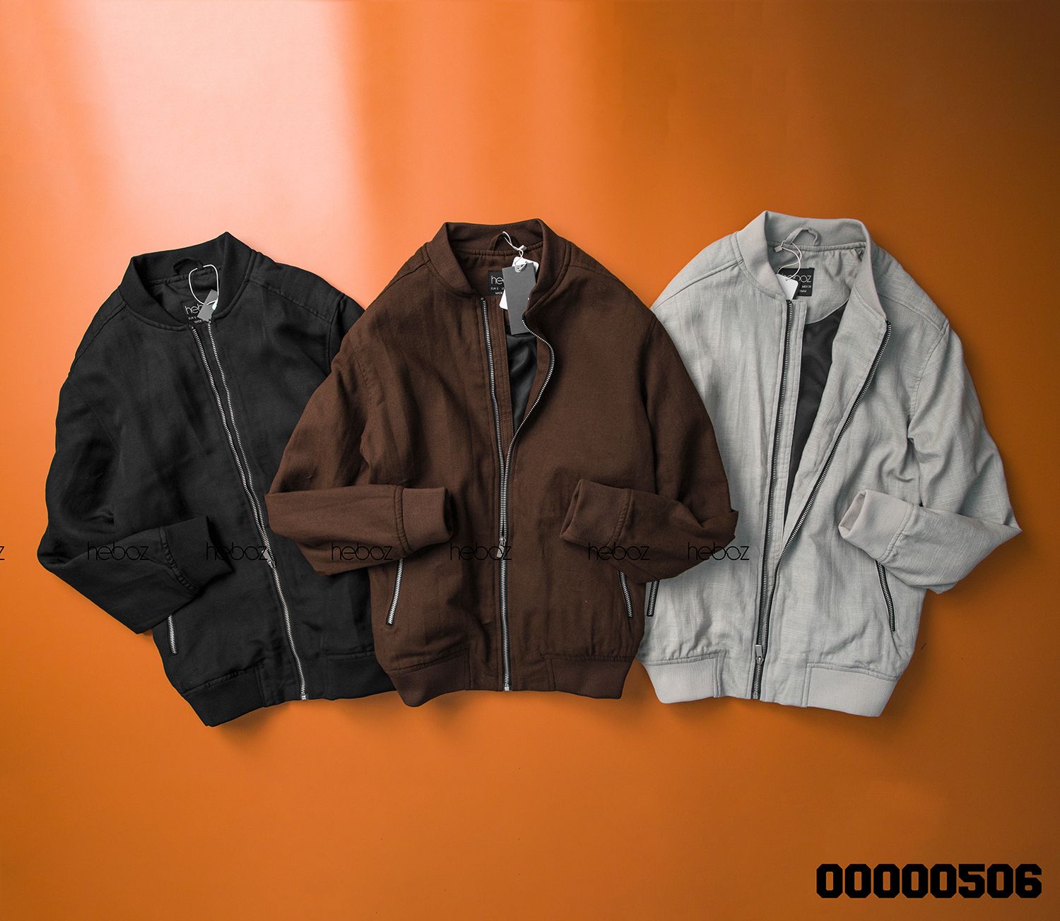 Áo bomber HB linen 3M