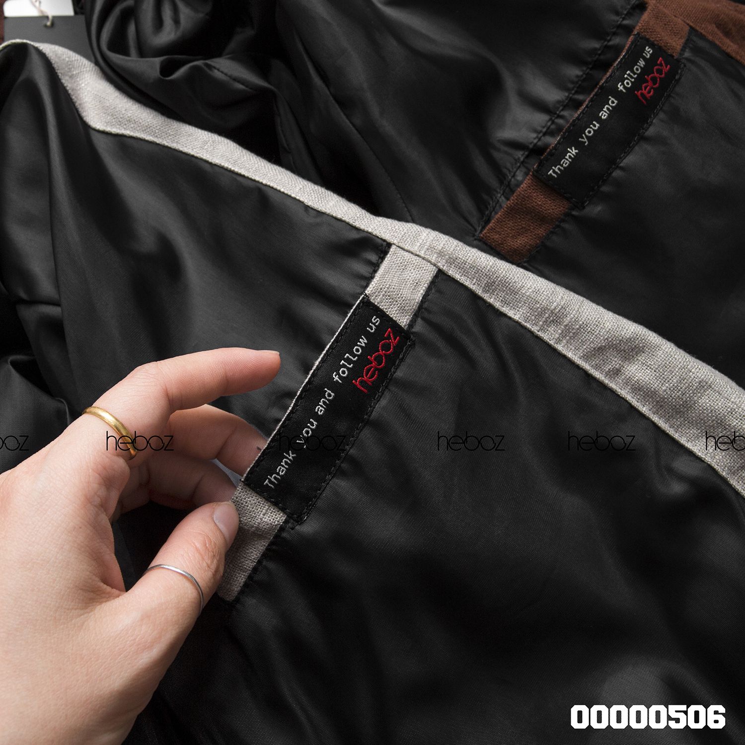 Áo bomber HB linen 3M