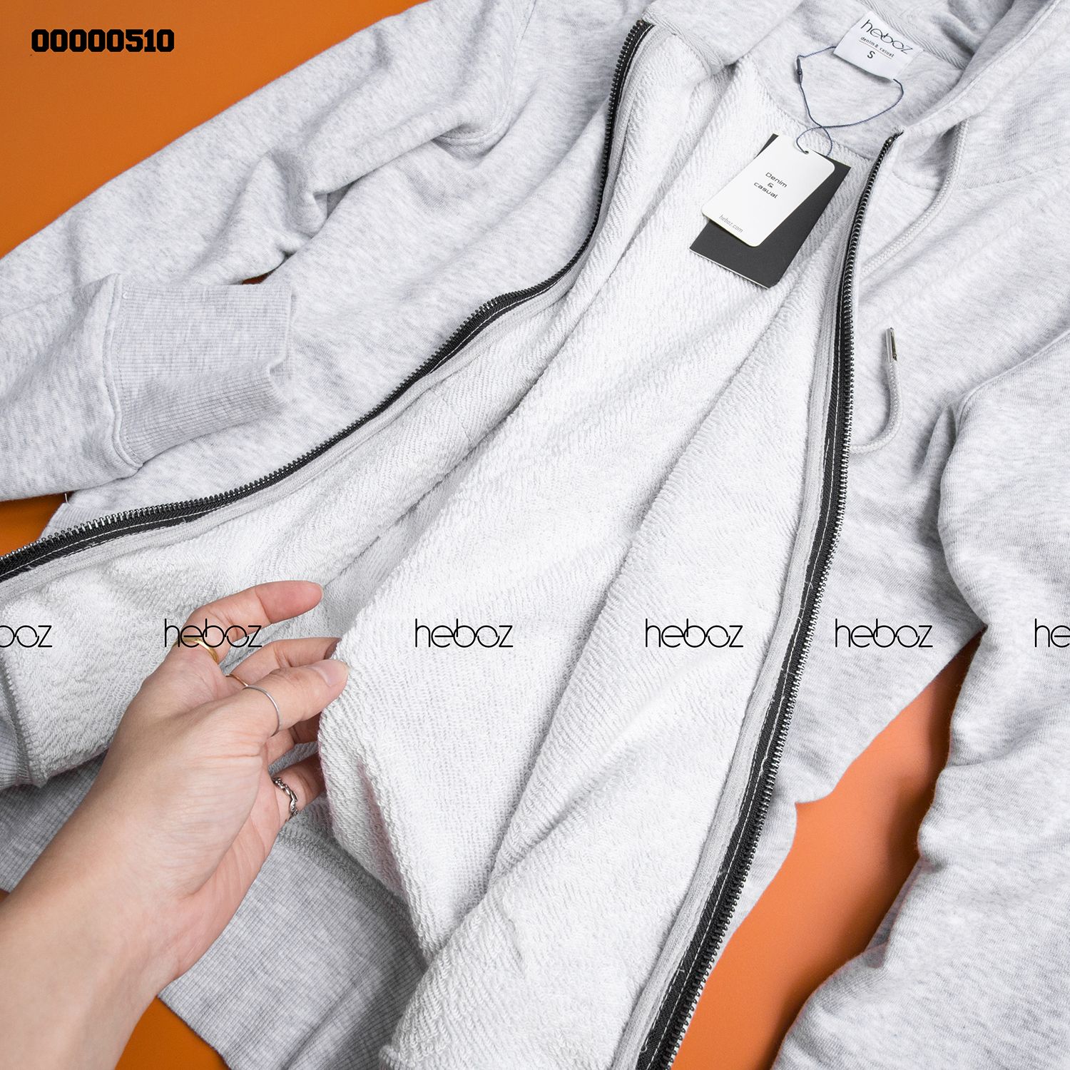 Áo khoác nỉ Heboz 4M