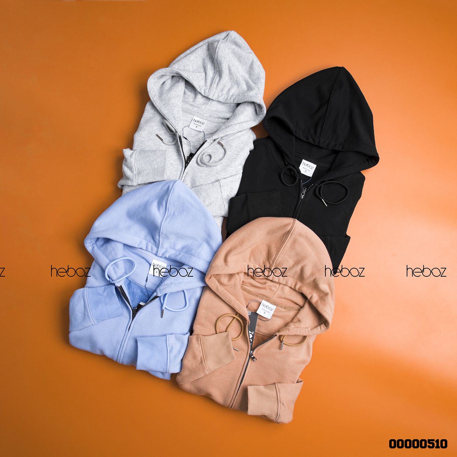 Áo khoác nỉ Heboz 4M