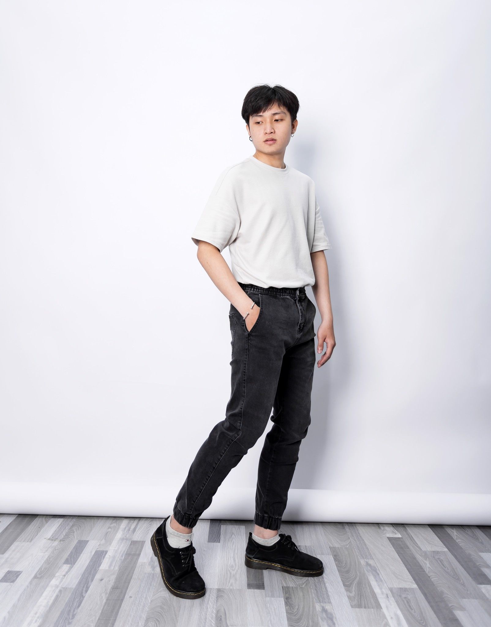 Quần jogger jean Heboz 2M