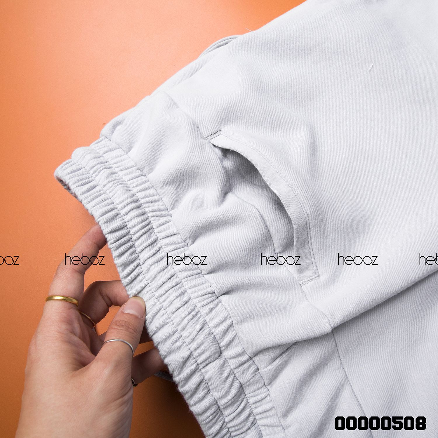 Quần jogger nỉ HEBOZ 3M