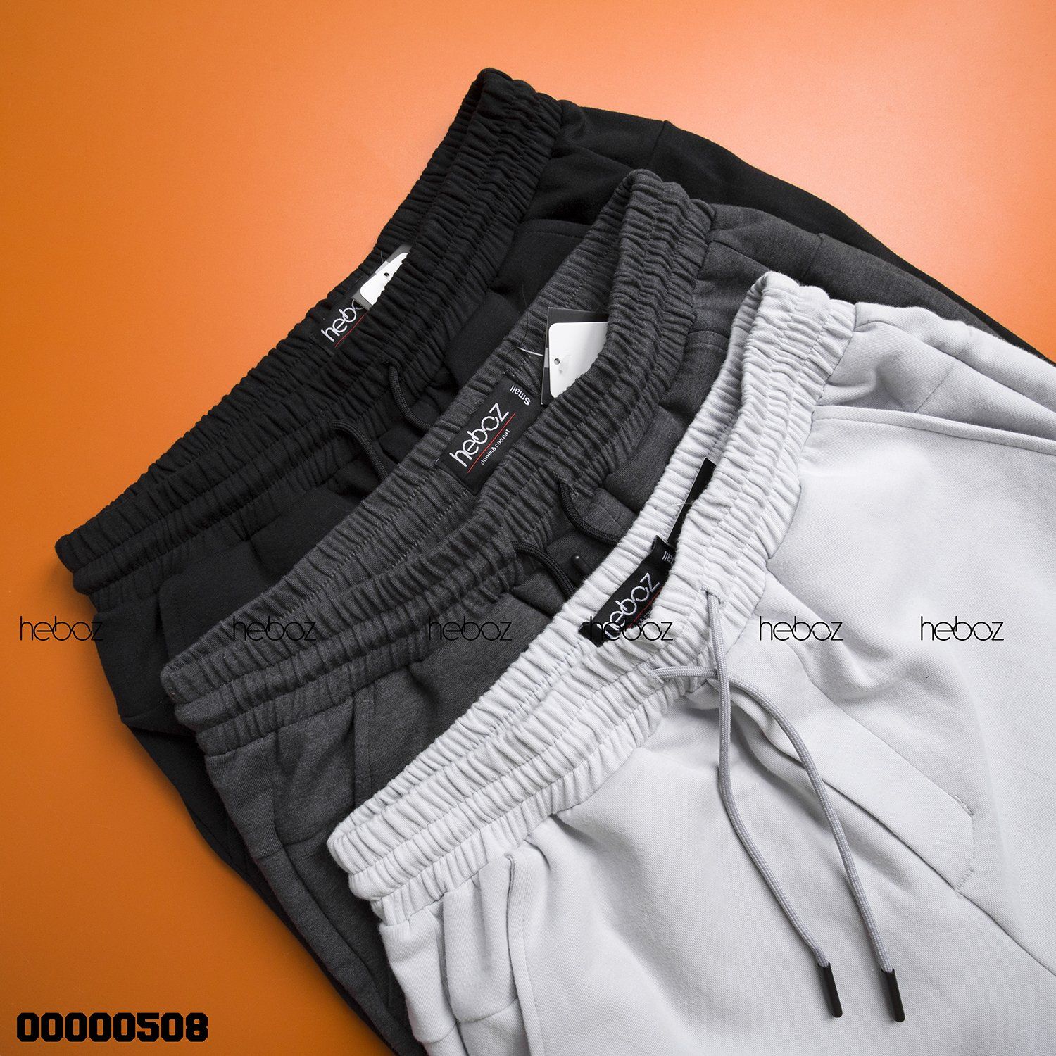 Quần jogger nỉ HEBOZ 3M