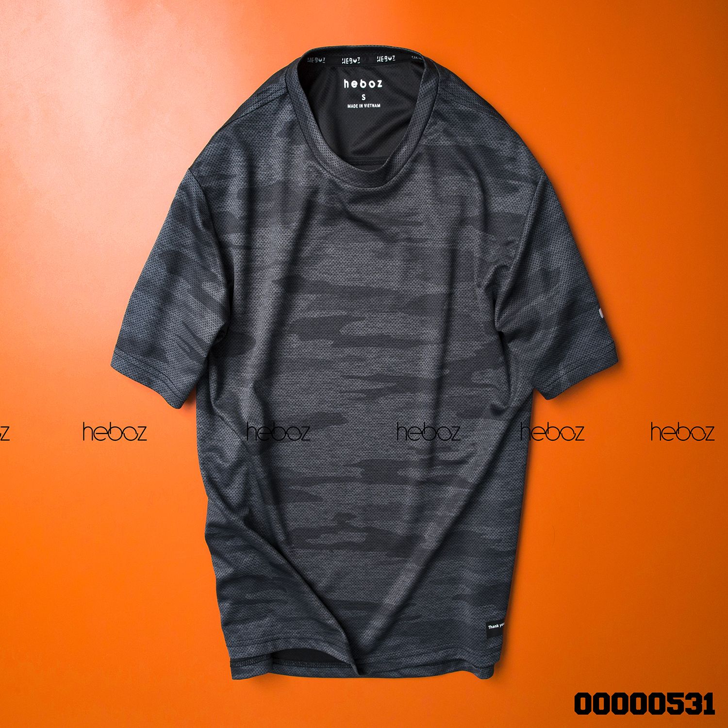 Áo thun lạnh Heboz camo 4M