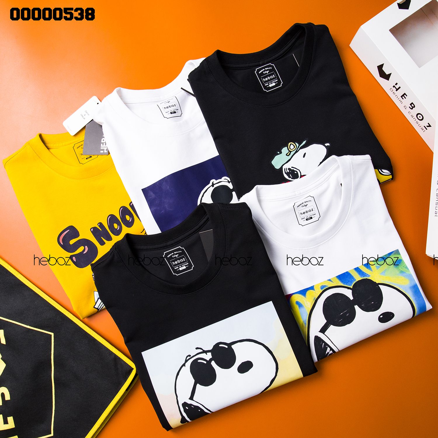 Áo thun Heboz Snoopy 5M
