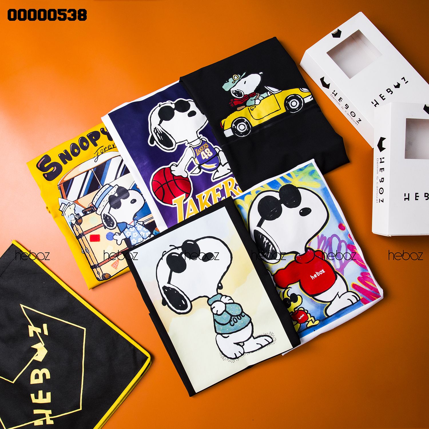 Áo thun Heboz Snoopy 5M