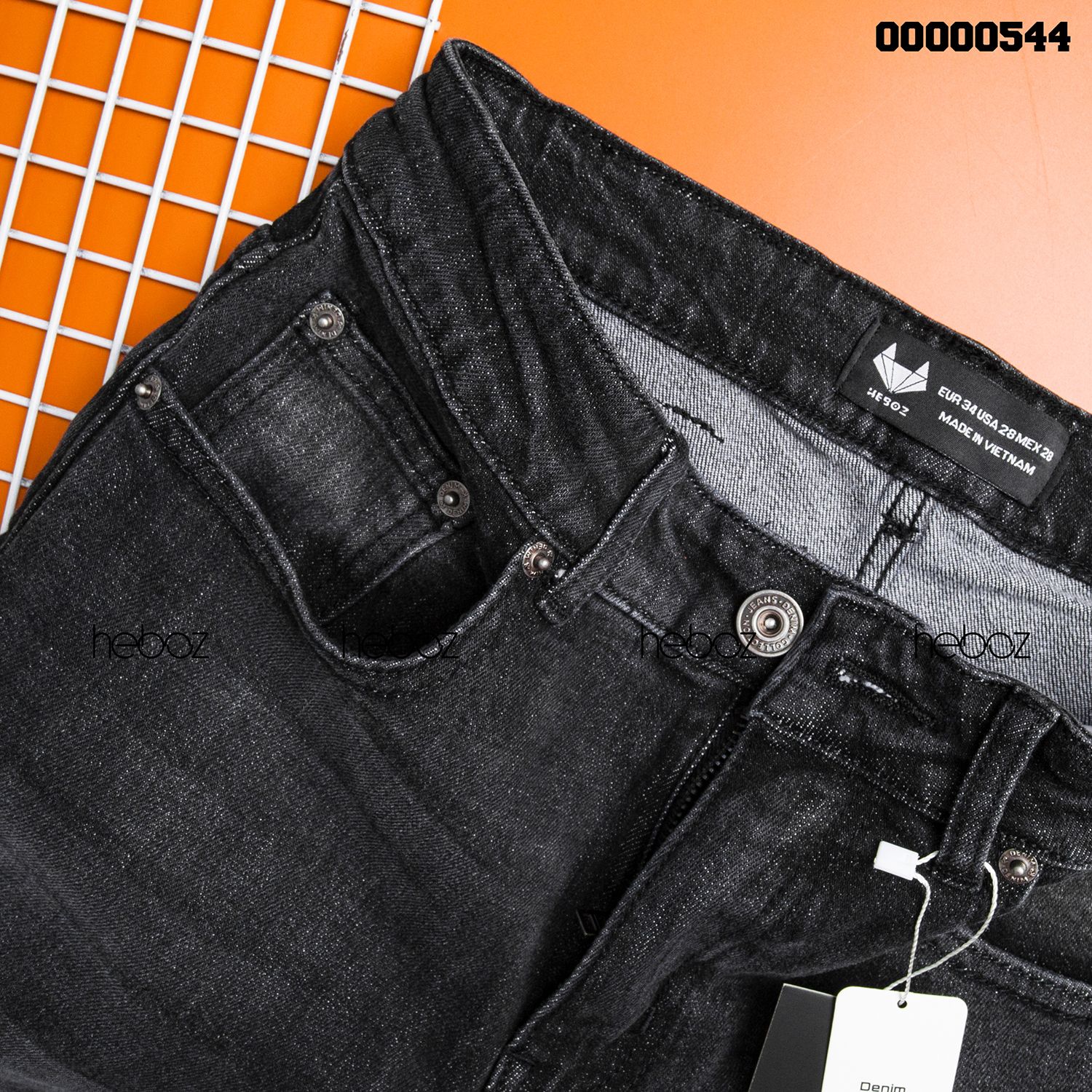 Quần jean HB slim 015(rách) - 00000544