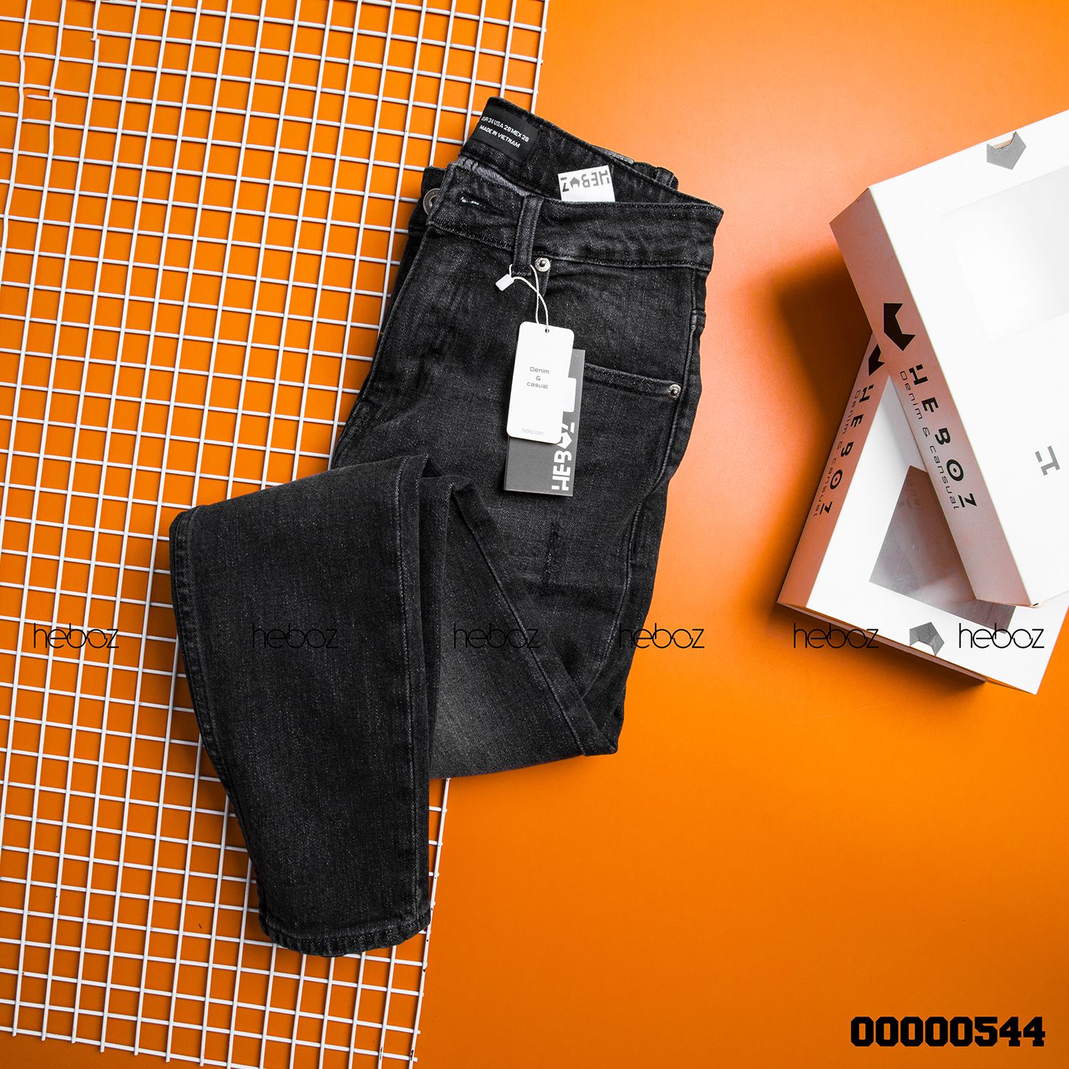 Quần jean HB slim 015(rách) - 00000544