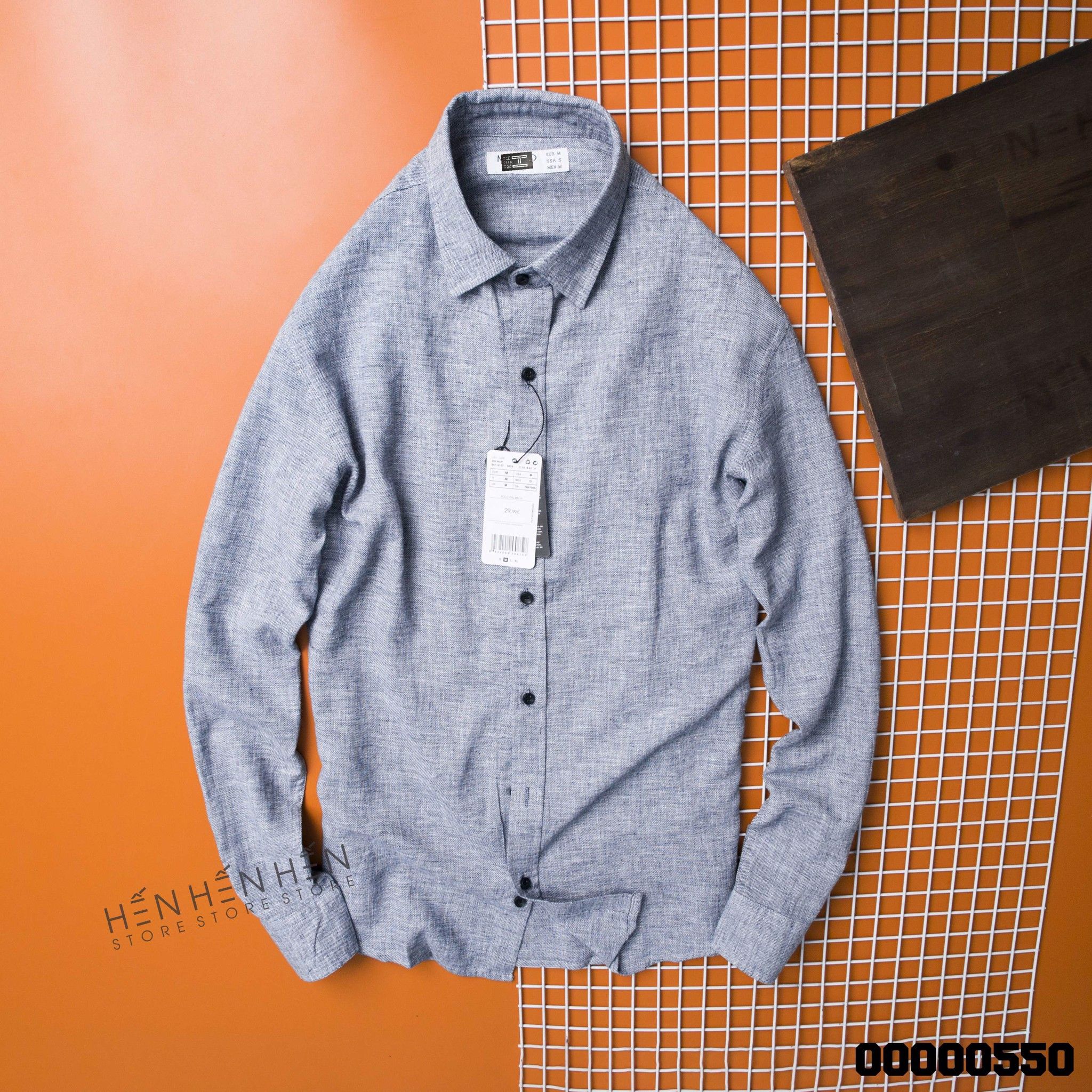 Áo sơ mi MG linen 3M