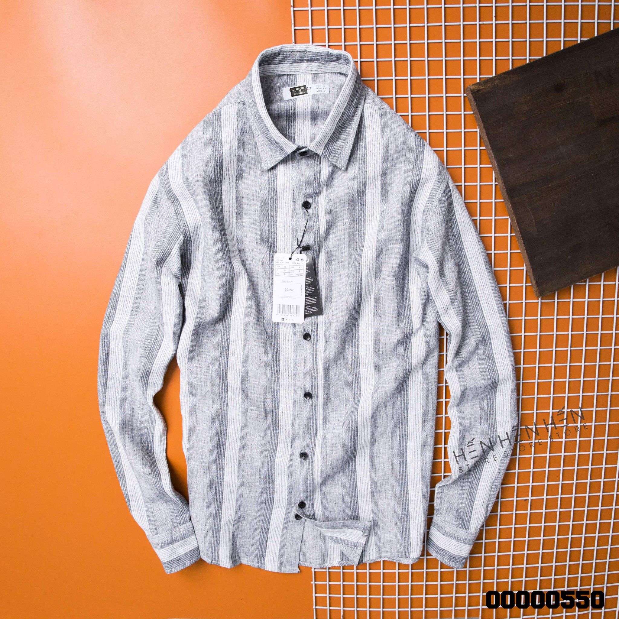 Áo sơ mi MG linen 3M