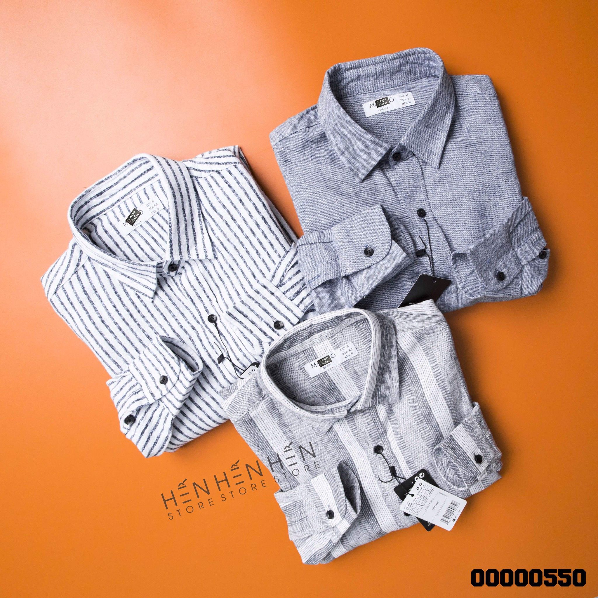 Áo sơ mi MG linen 3M