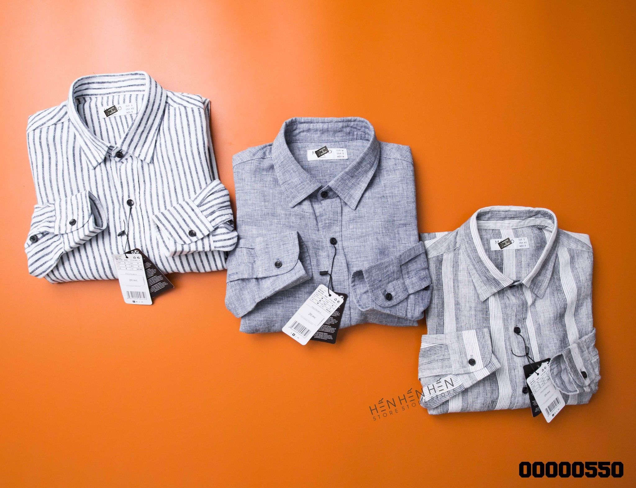 Áo sơ mi MG linen 3M