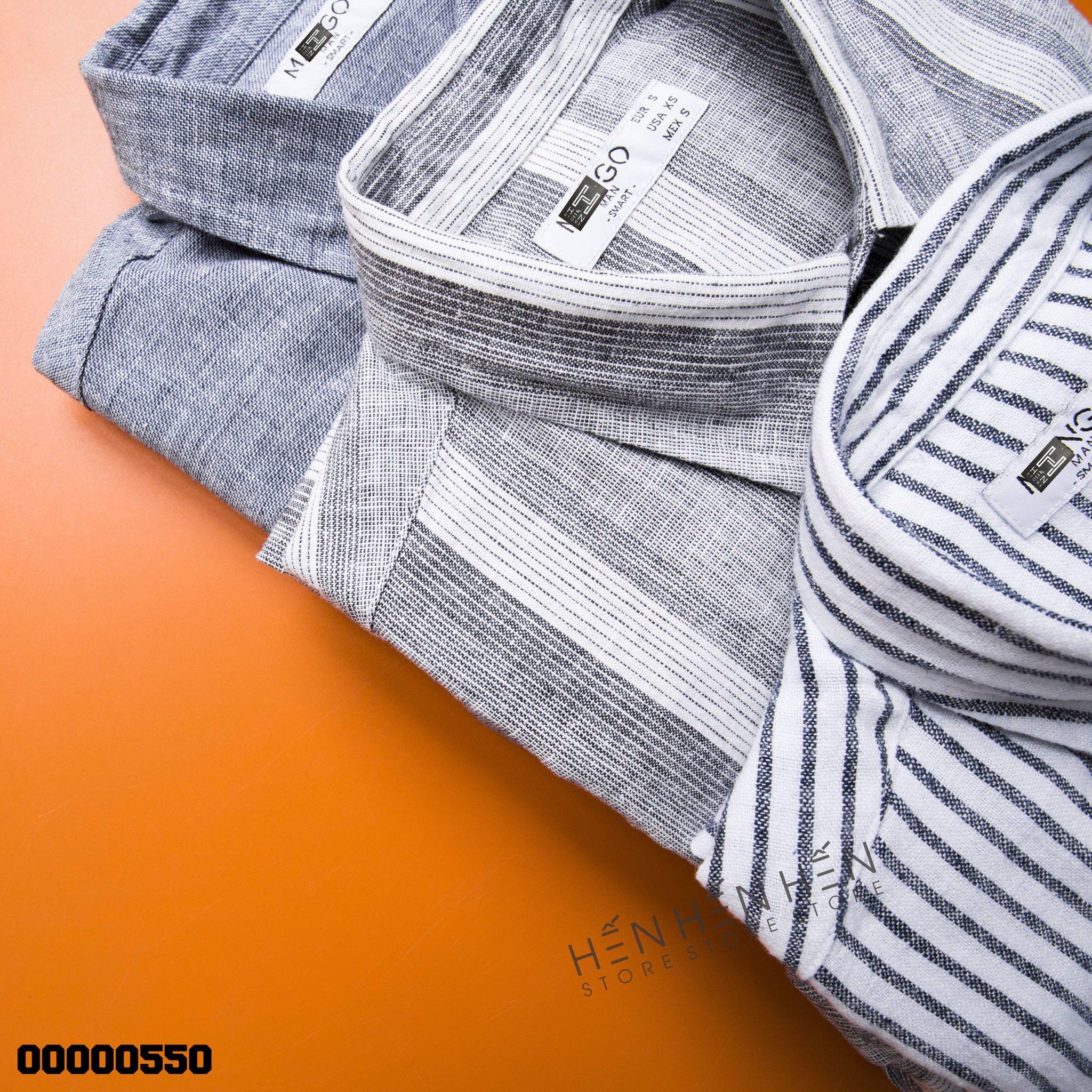 Áo sơ mi MG linen 3M