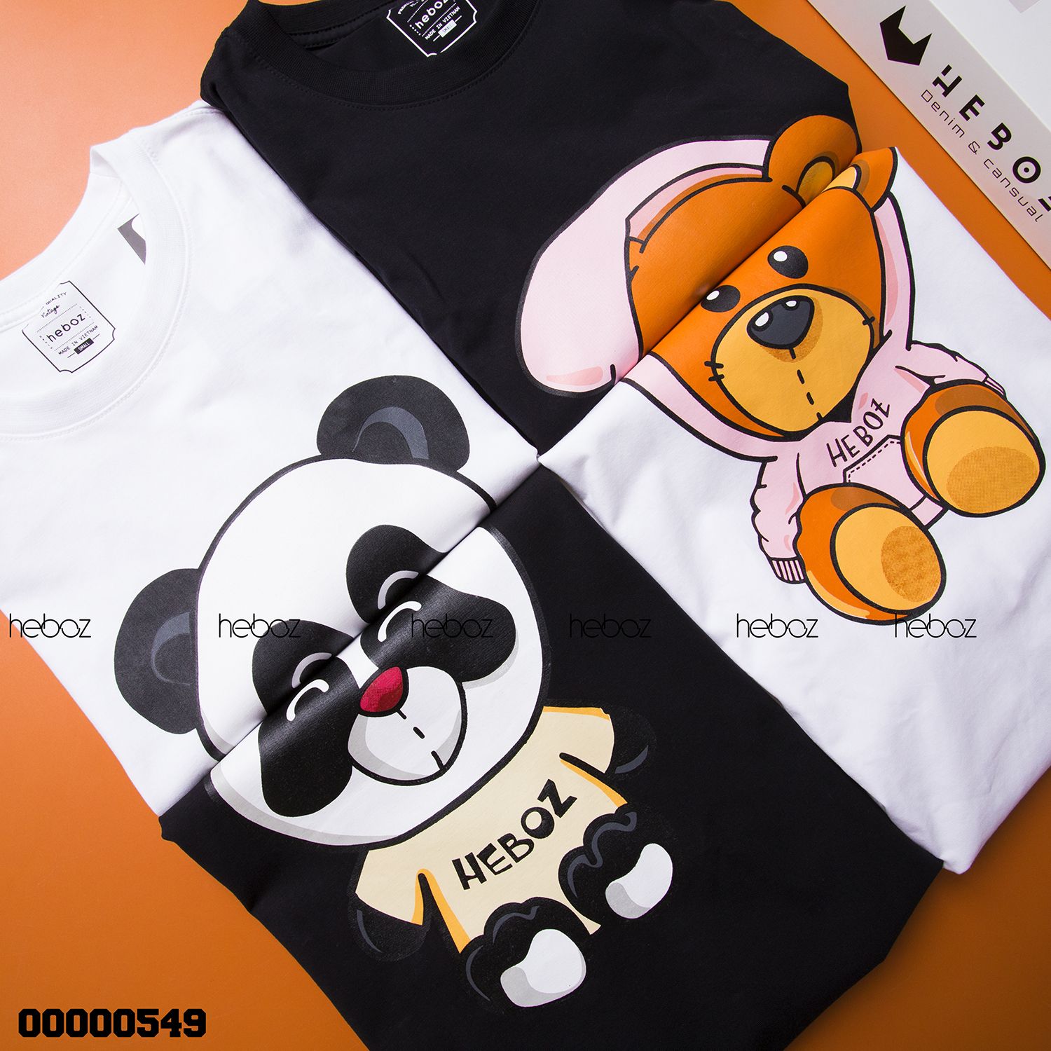 Áo thun HB Panda 4M
