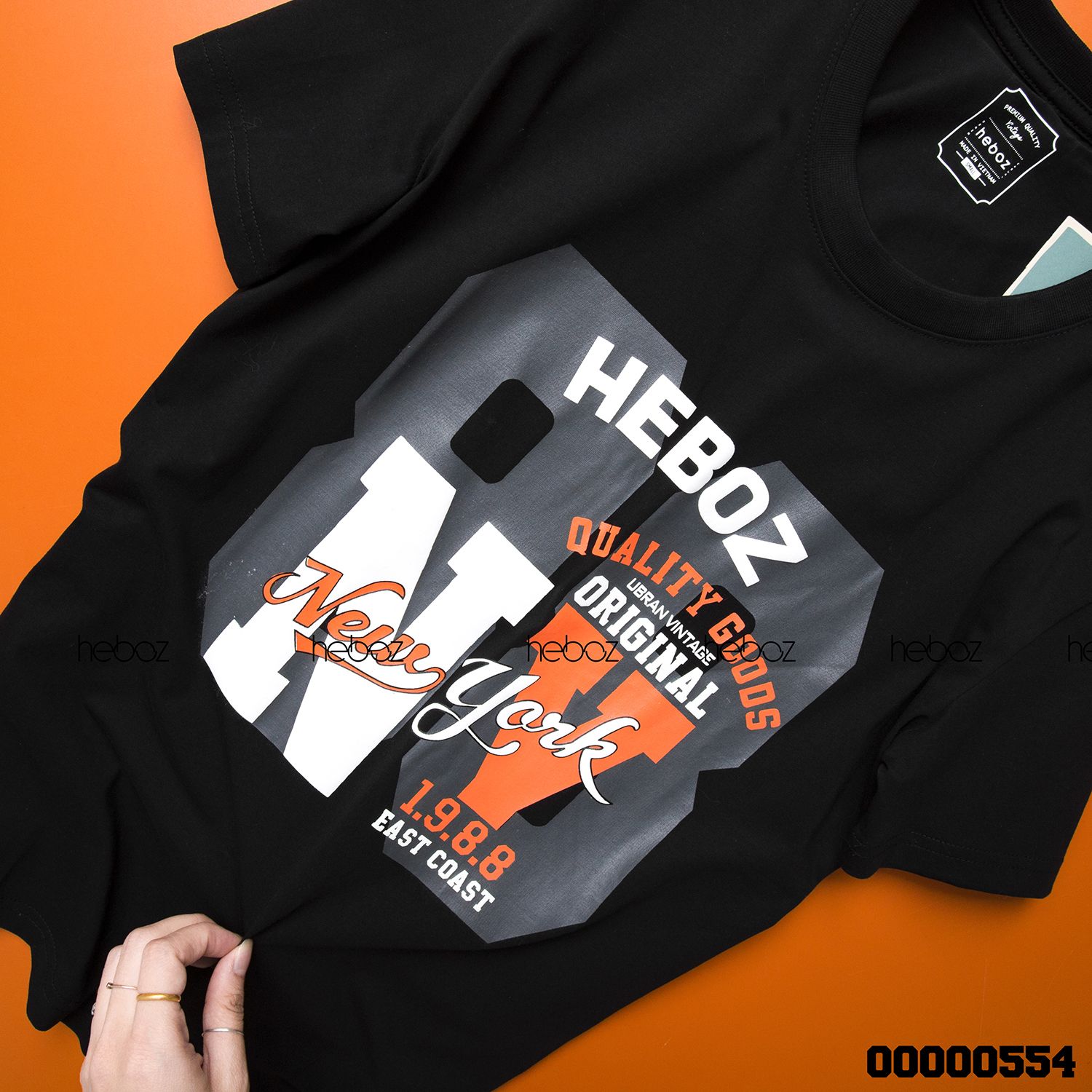 Áo thun HB chữ hình 7M