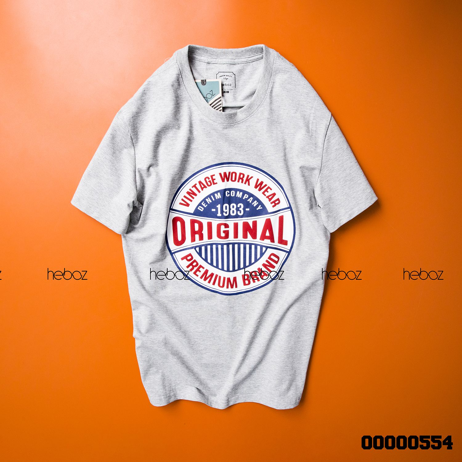 Áo thun HB chữ hình 7M