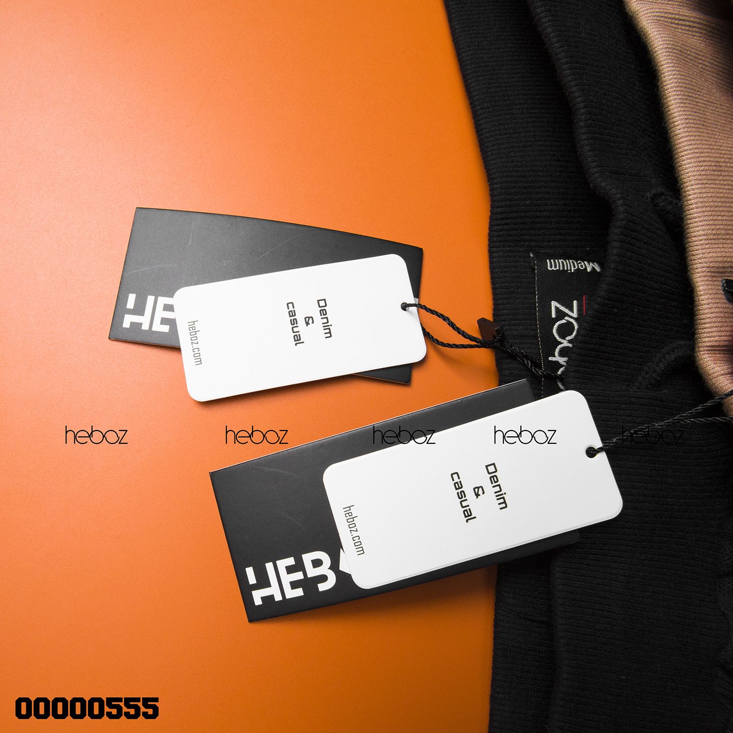 Quần short nỉ Heboz logo 4M