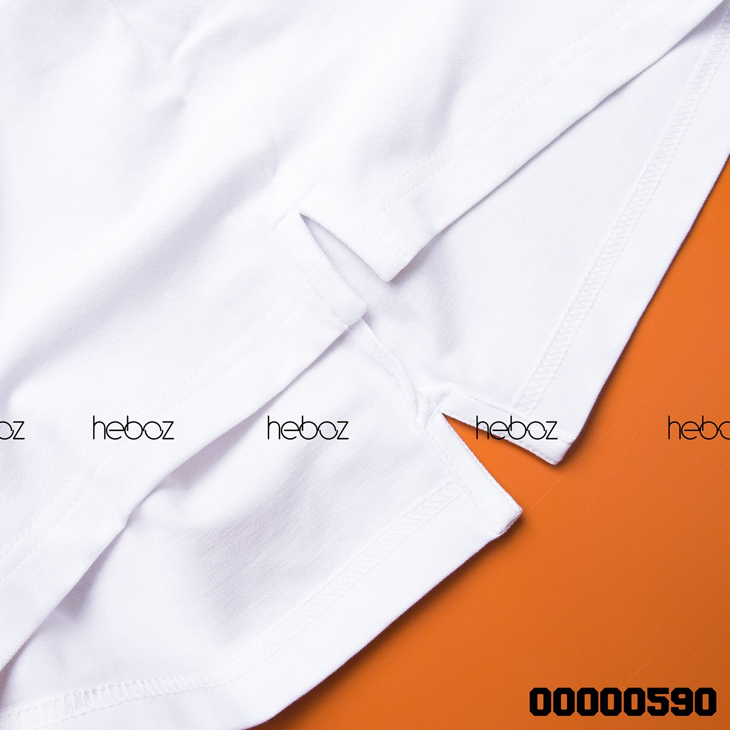 Áo polo Heboz chữ thêu 2M