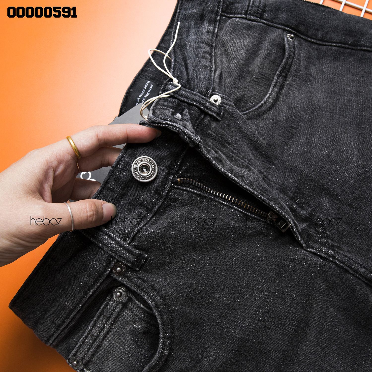Quần jean HB 210203 (xám rách)