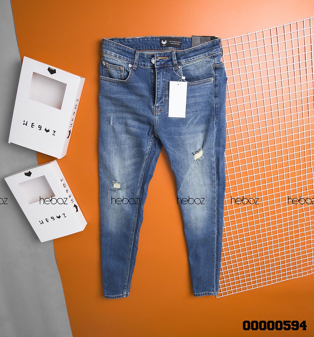 Quần jean HB skinny 022(xước)