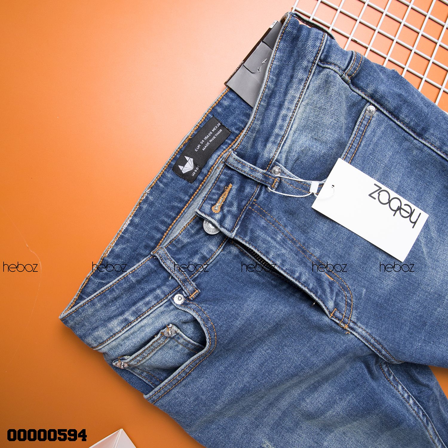 Quần jean HB skinny 022(xước)
