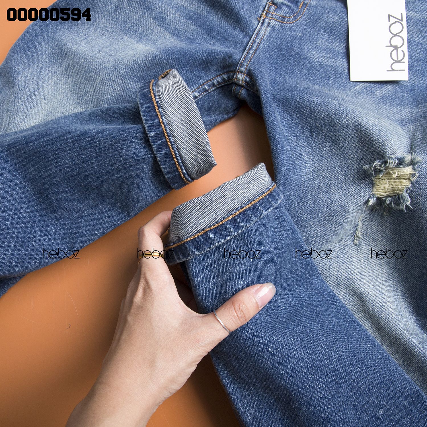 Quần jean HB skinny 022(xước)