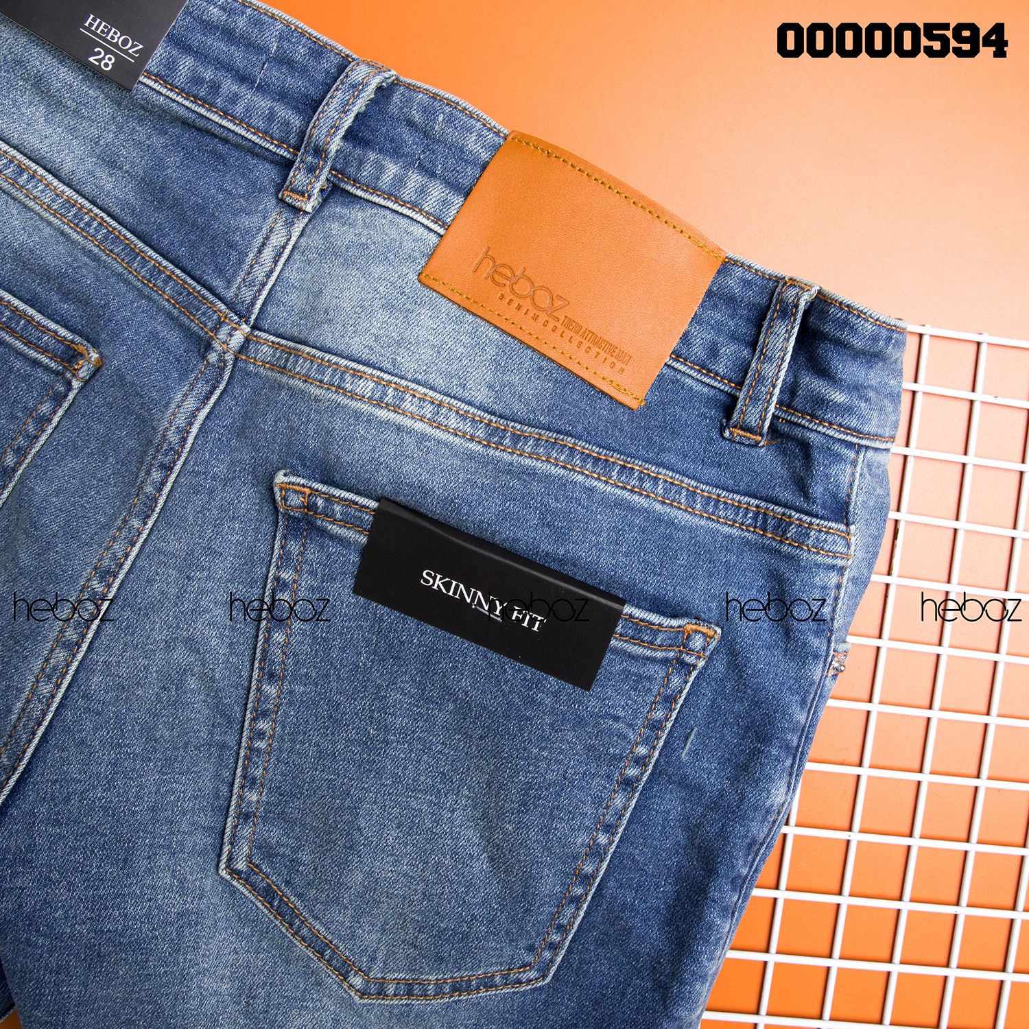 Quần jean HB skinny 022(xước)