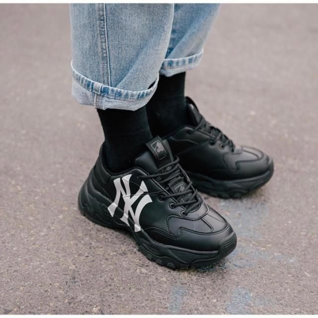 Giày MLB NY đen