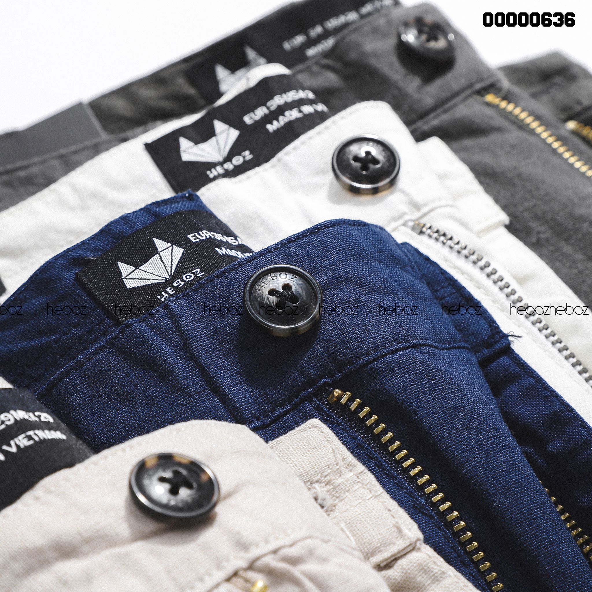 Quần linen Heboz 4M - 00000636