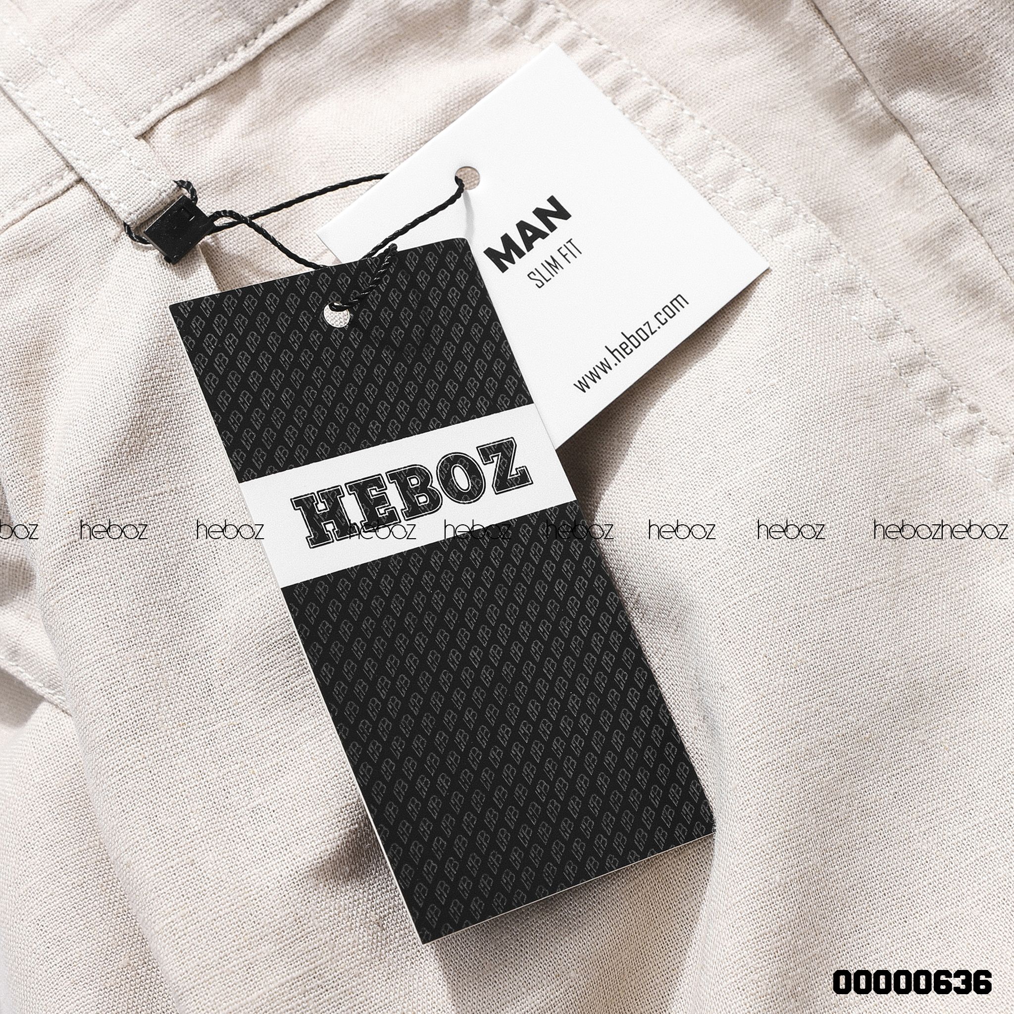 Quần linen Heboz 4M - 00000636
