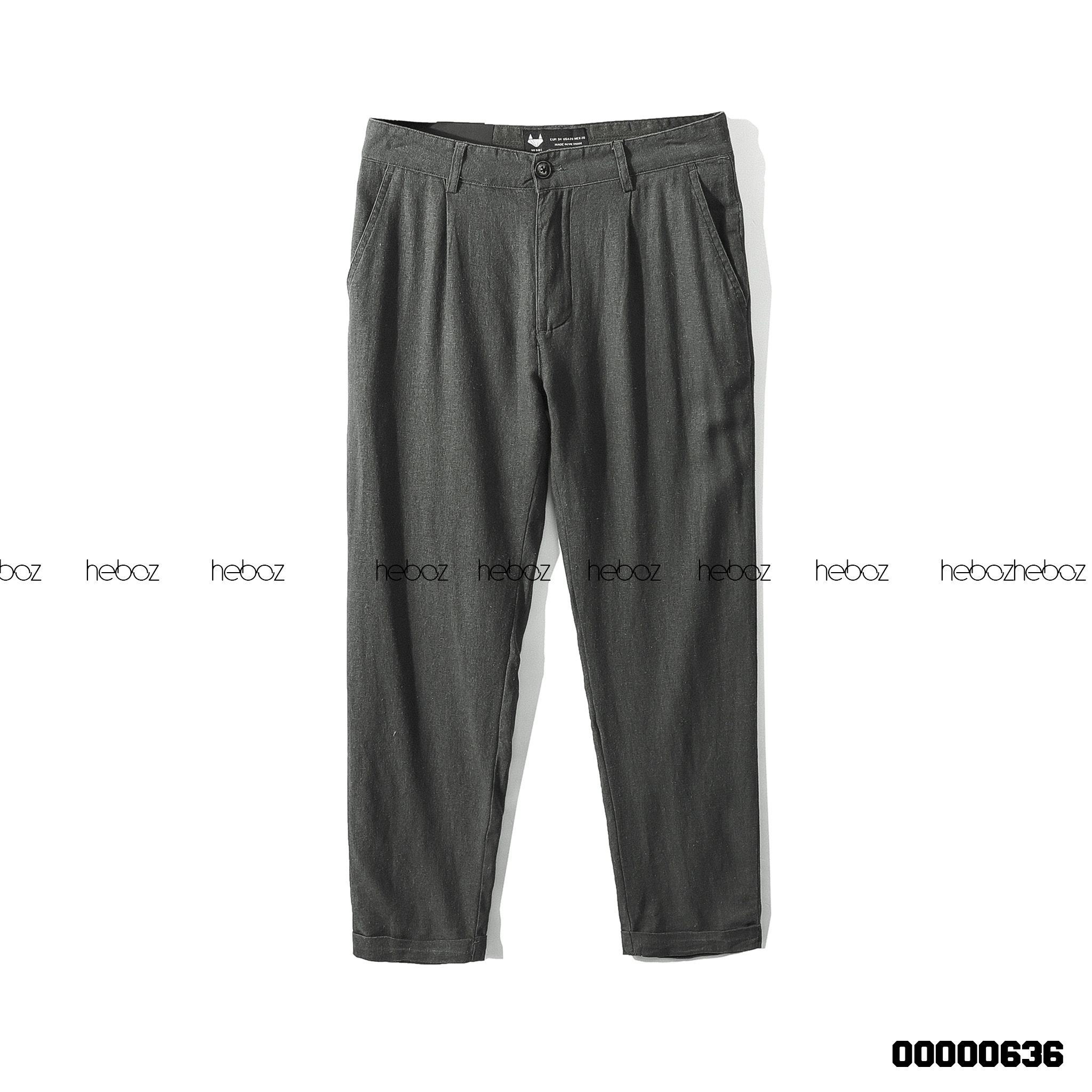 Quần linen Heboz 4M - 00000636