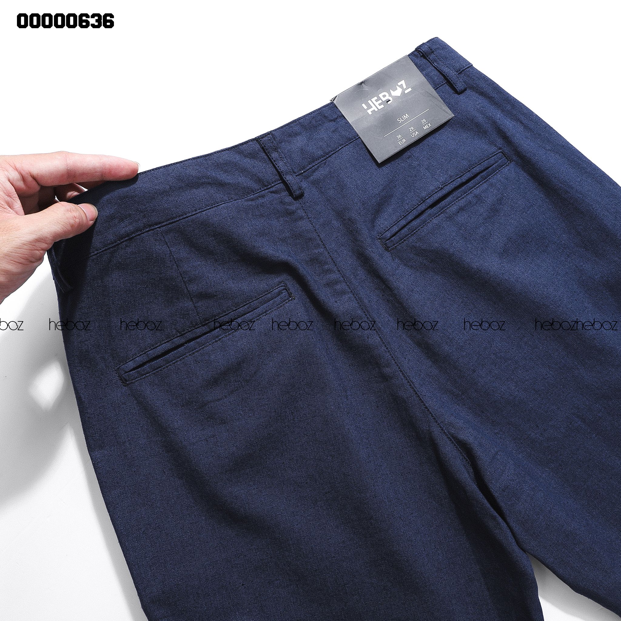 Quần linen Heboz 4M - 00000636